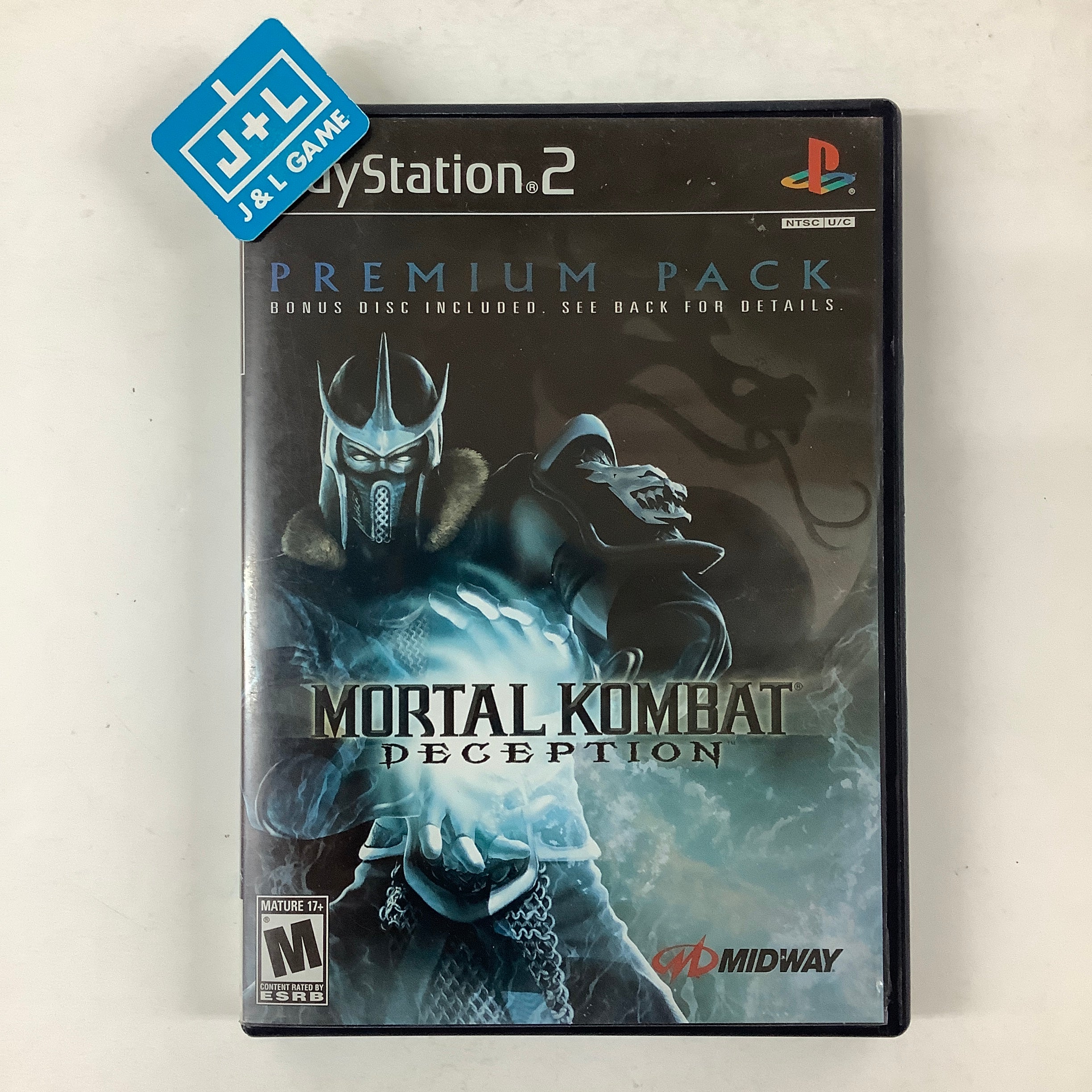 Mortal Kombat: Deception (Premium Pack Bonus Disc) - (PS2) PlayStation |  J&L Game