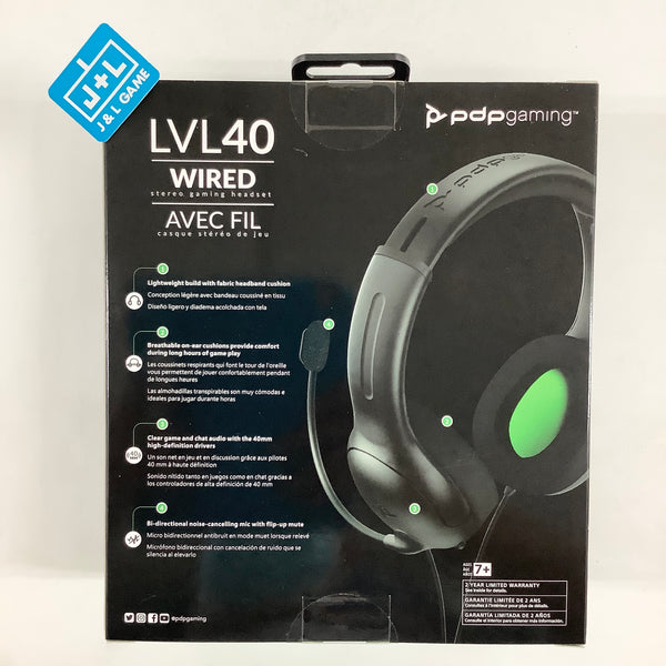 PDP Gaming LVL40 Stereo Headset with Mic - (XSX) Xbox Series X