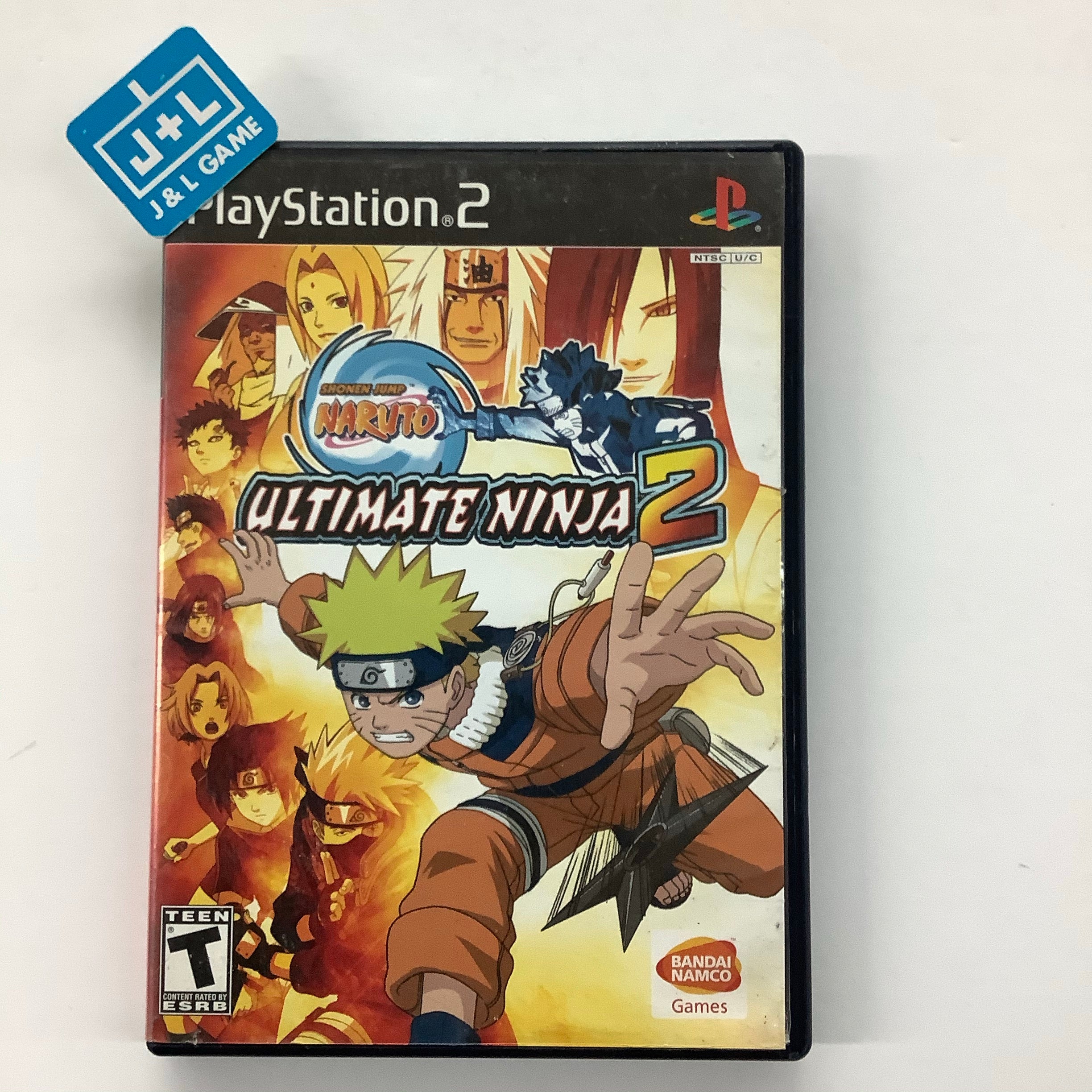 Naruto: Ultimate Ninja 2 - (PS2) PlayStation 2 [Pre-Owned] | J&L Game