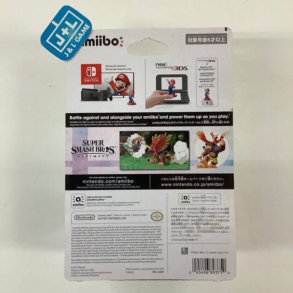 NEW Banjo & Kazooie amiibo (Super Smash Bros) Nintendo Switch