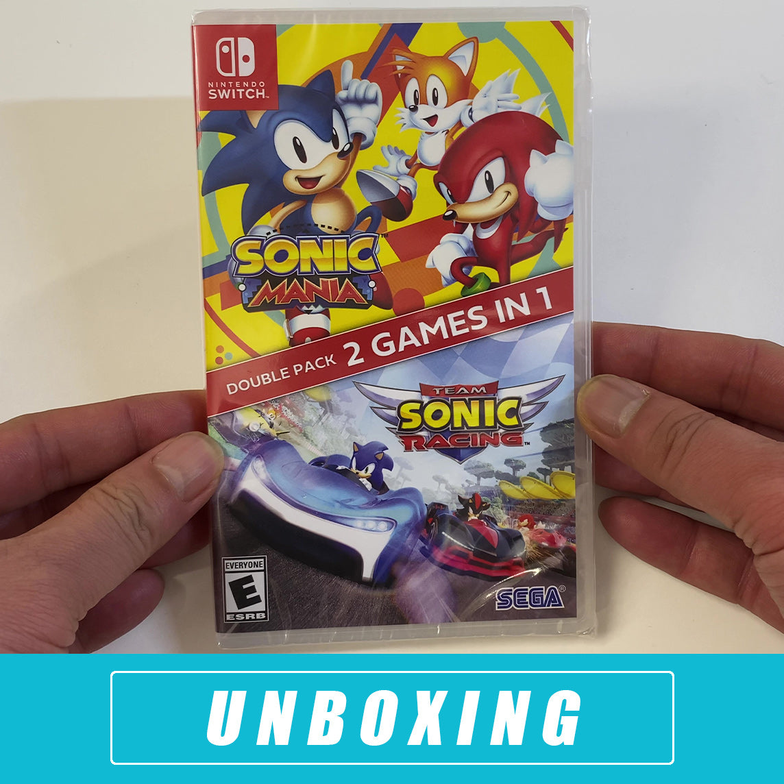 Sonic Mania + Team Sonic Racing Switch