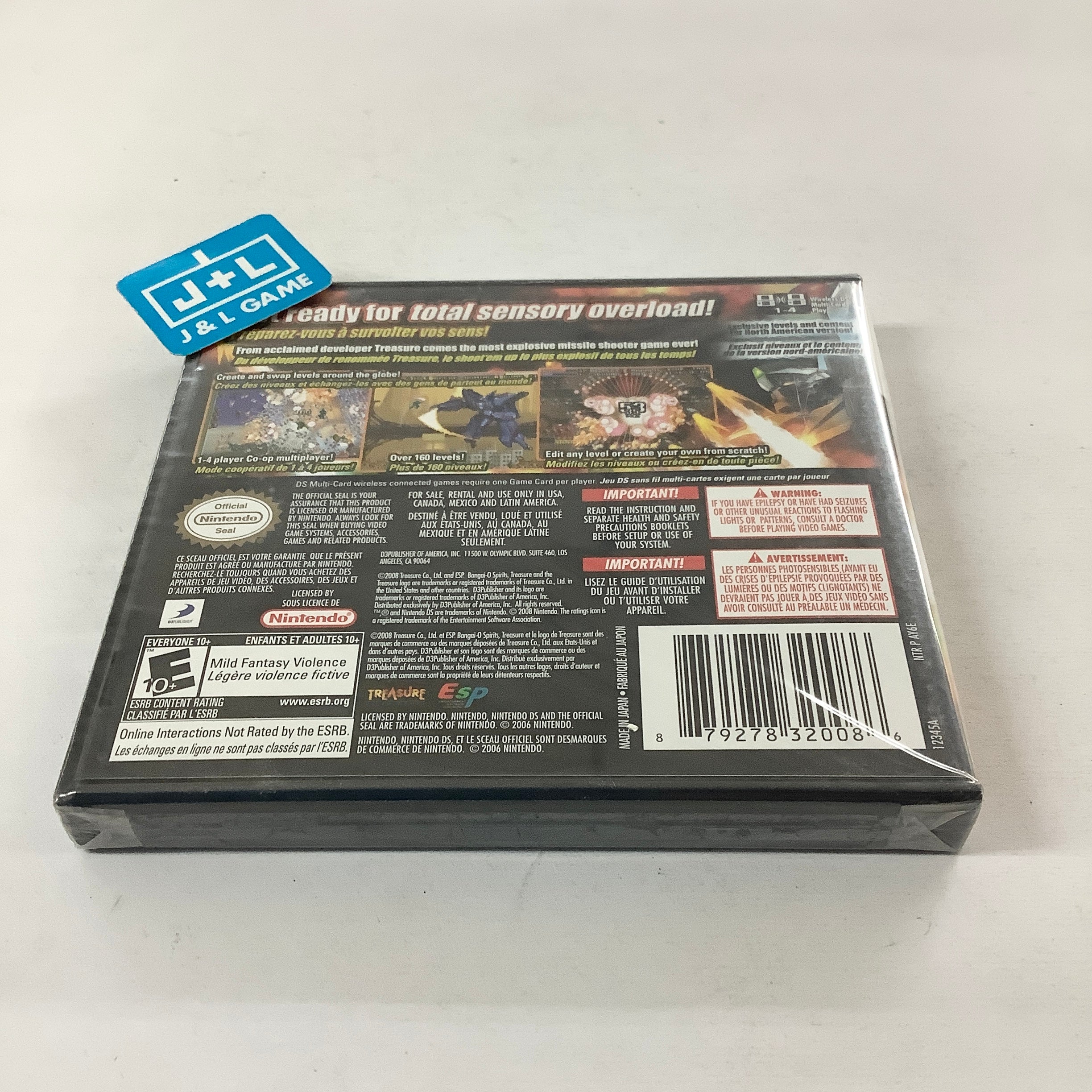 Bangai O Spirits - (NDS) Nintendo DS Video Games D3 Publisher   