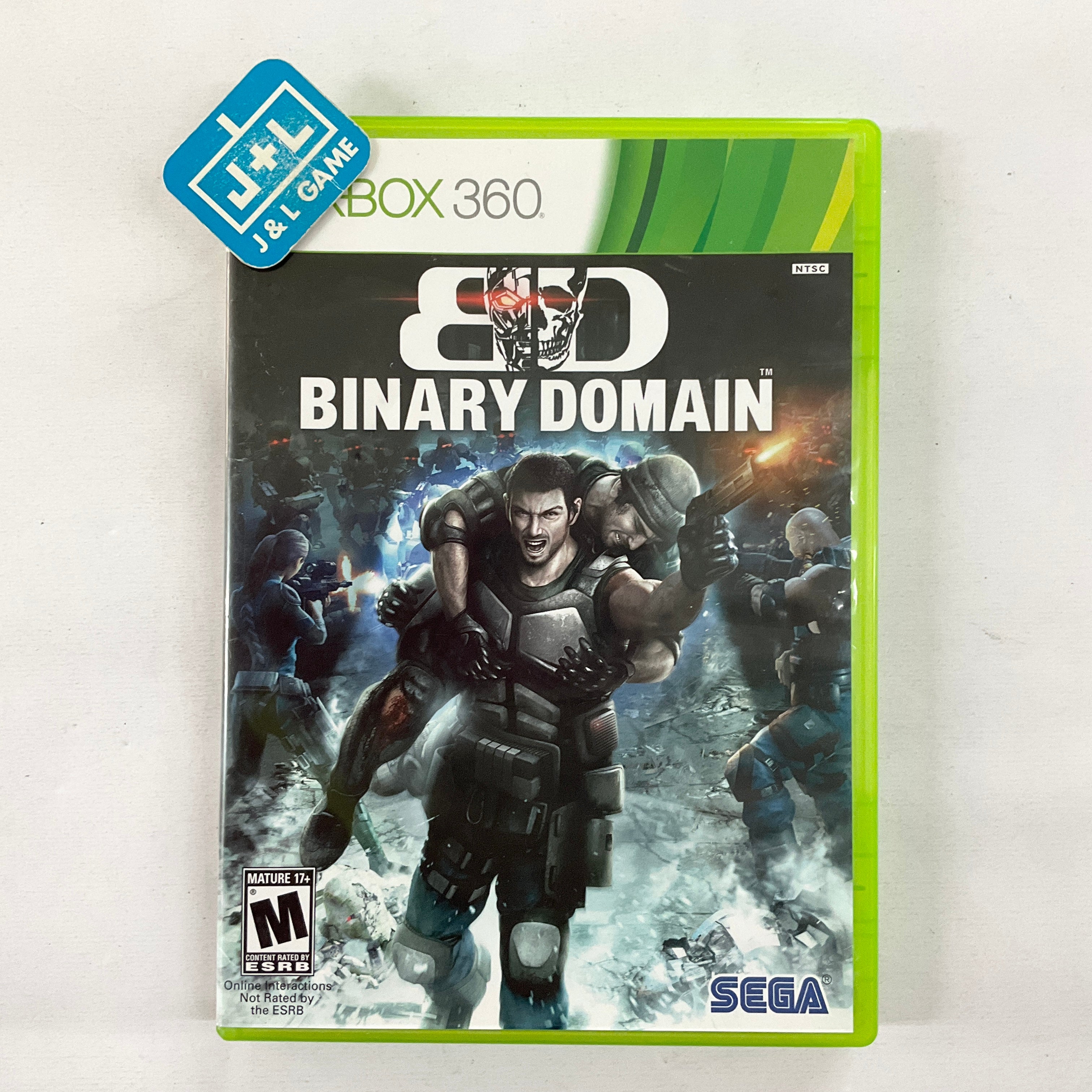 Binary Domain - Xbox 360 [Pre-Owned] Video Games Sega   