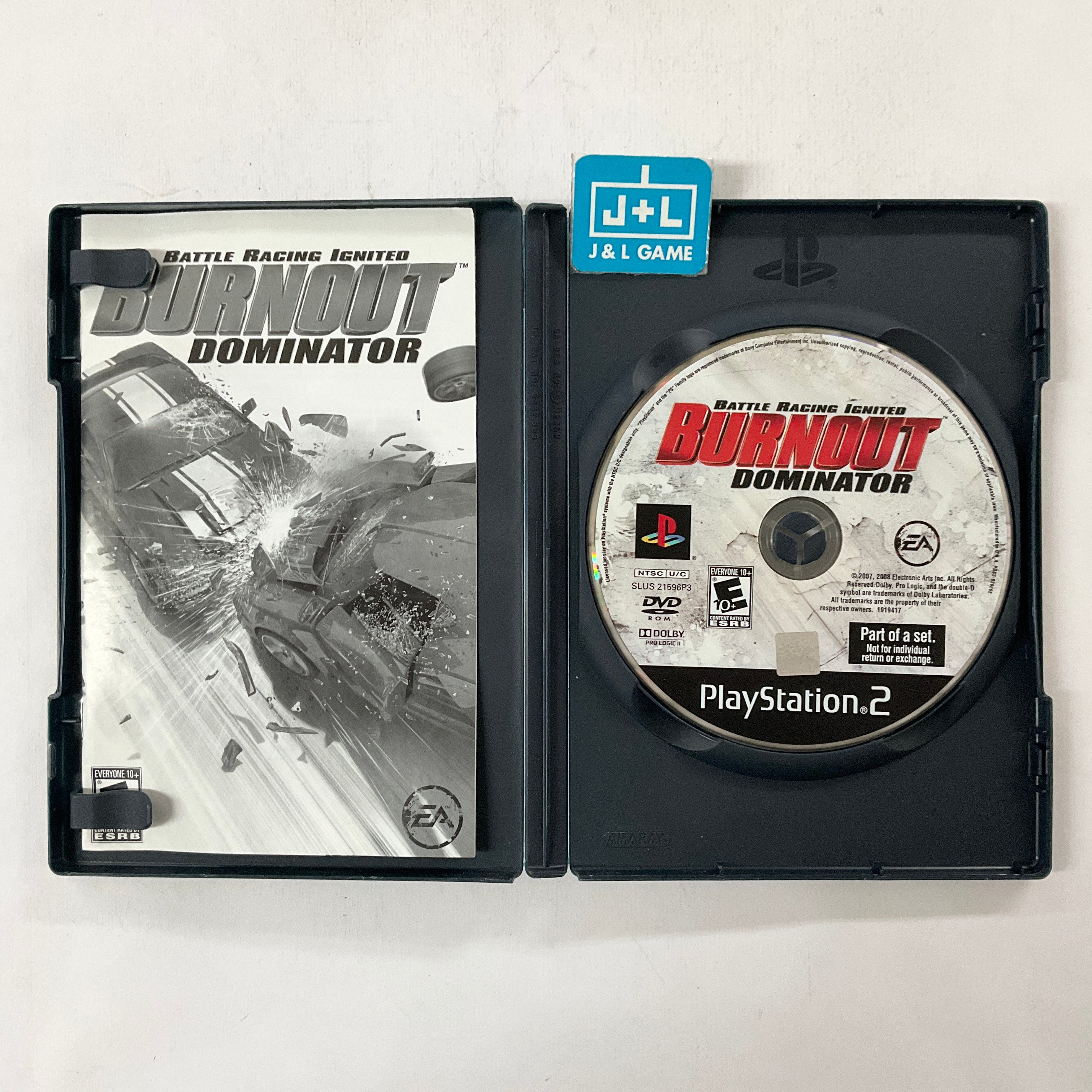 Burnout Dominator - (PS2) PlayStation 2 [Pre-Owned] Video Games Electronic Arts