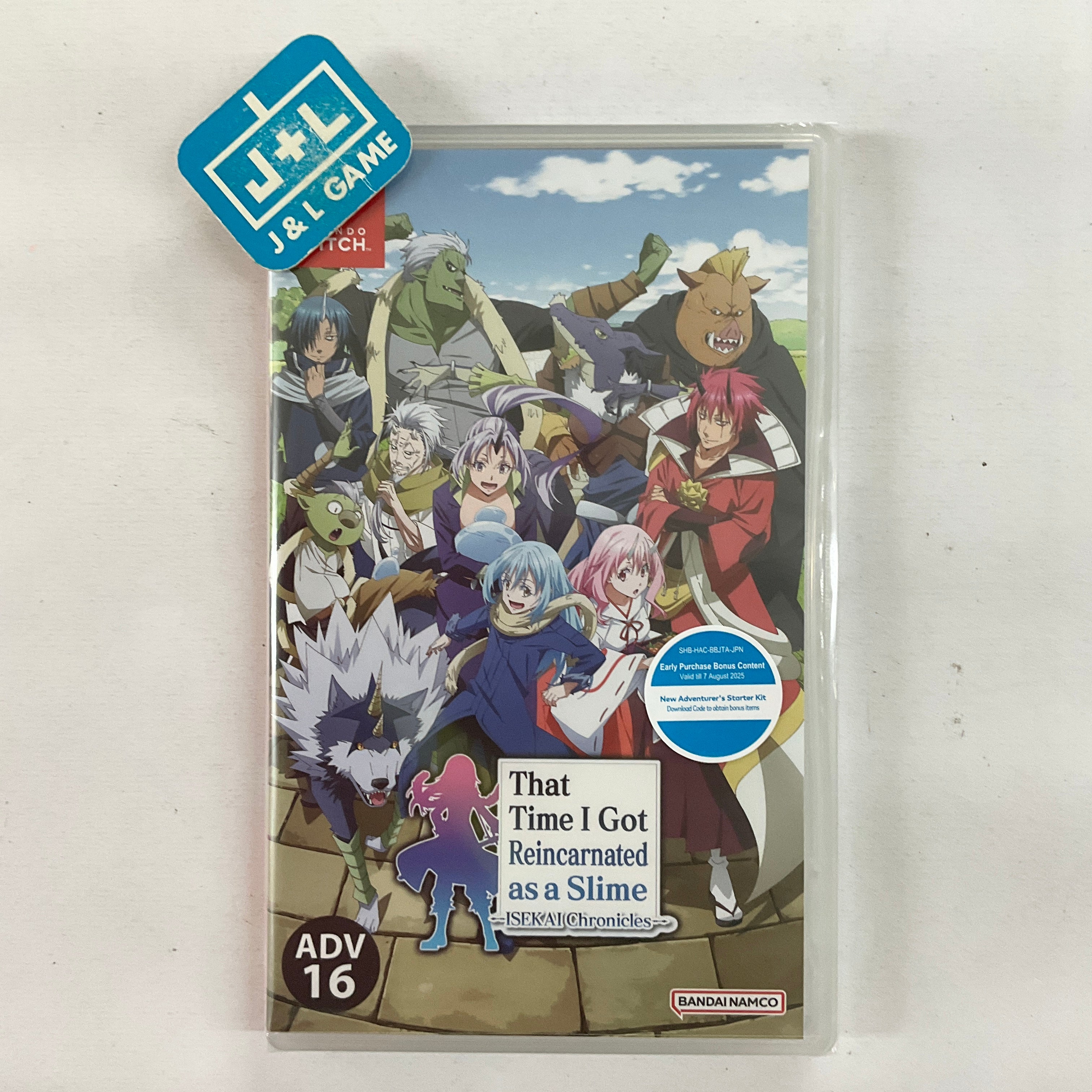 That Time I Got Reincarnated as a Slime ISEKAI Chronicles - (NSW) Nintendo Switch (Japanese Import) Video Games Bandai Namco Games   