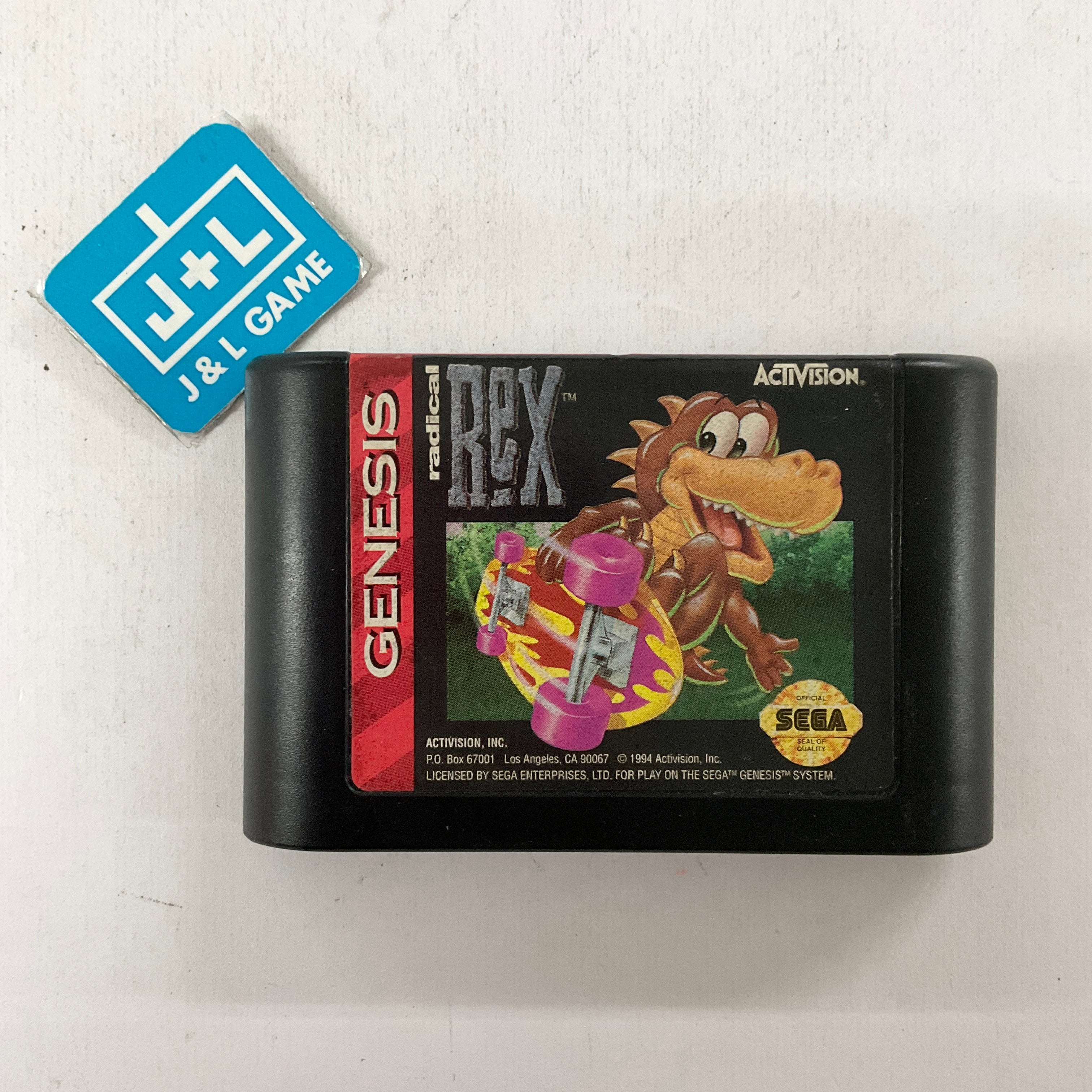 Radical Rex - (SG) SEGA Genesis [Pre-Owned] ACTIVISION