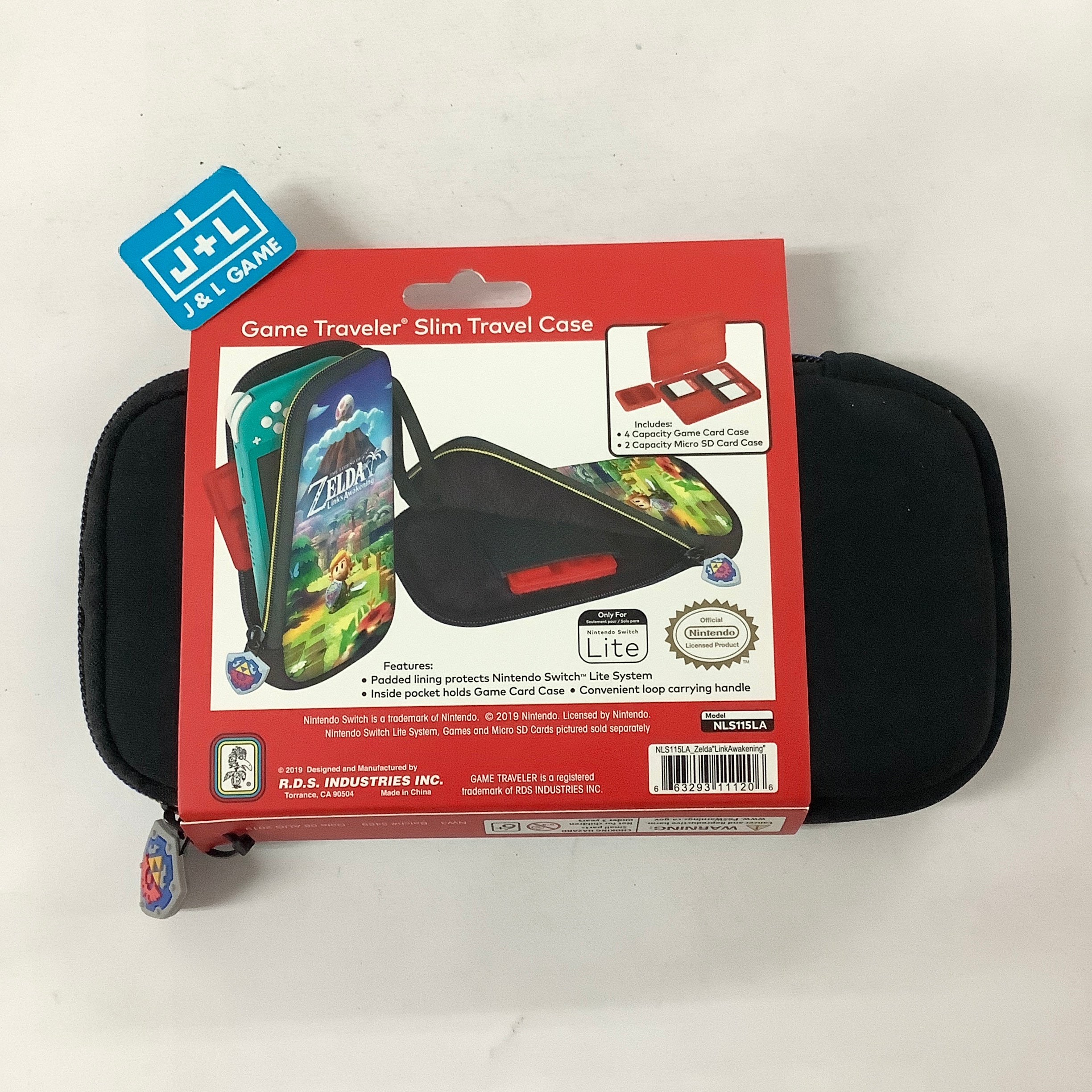 RDS Industries Game Traveler Slim Travel Case (The Legend of Zelda: Link's Awakening) - (NSW) Nintendo Switch ACCESSORIES NIntendo   