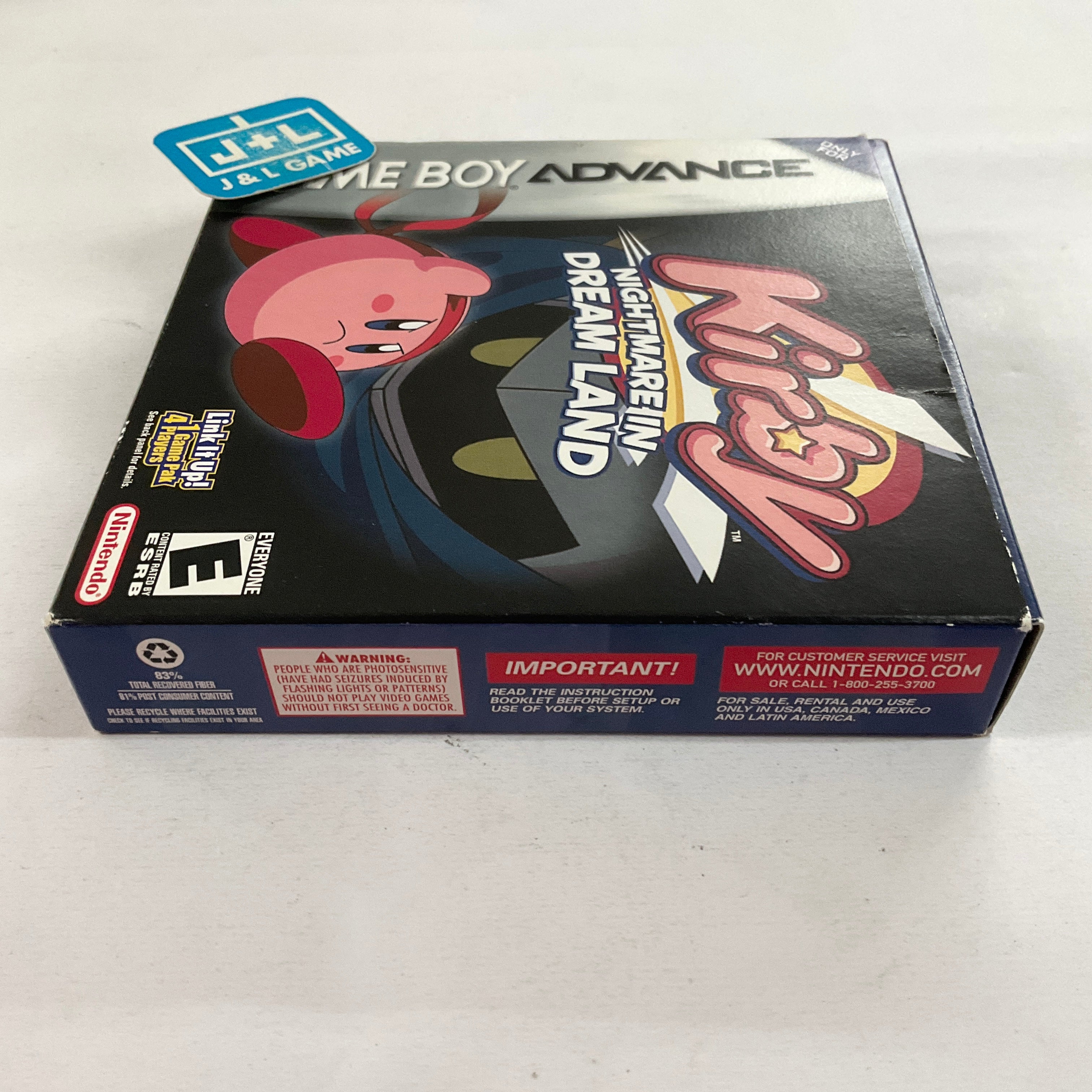 Kirby: Nightmare in Dream Land - (GBA) Game Boy Advance [Pre-Owned] Video Games Nintendo   