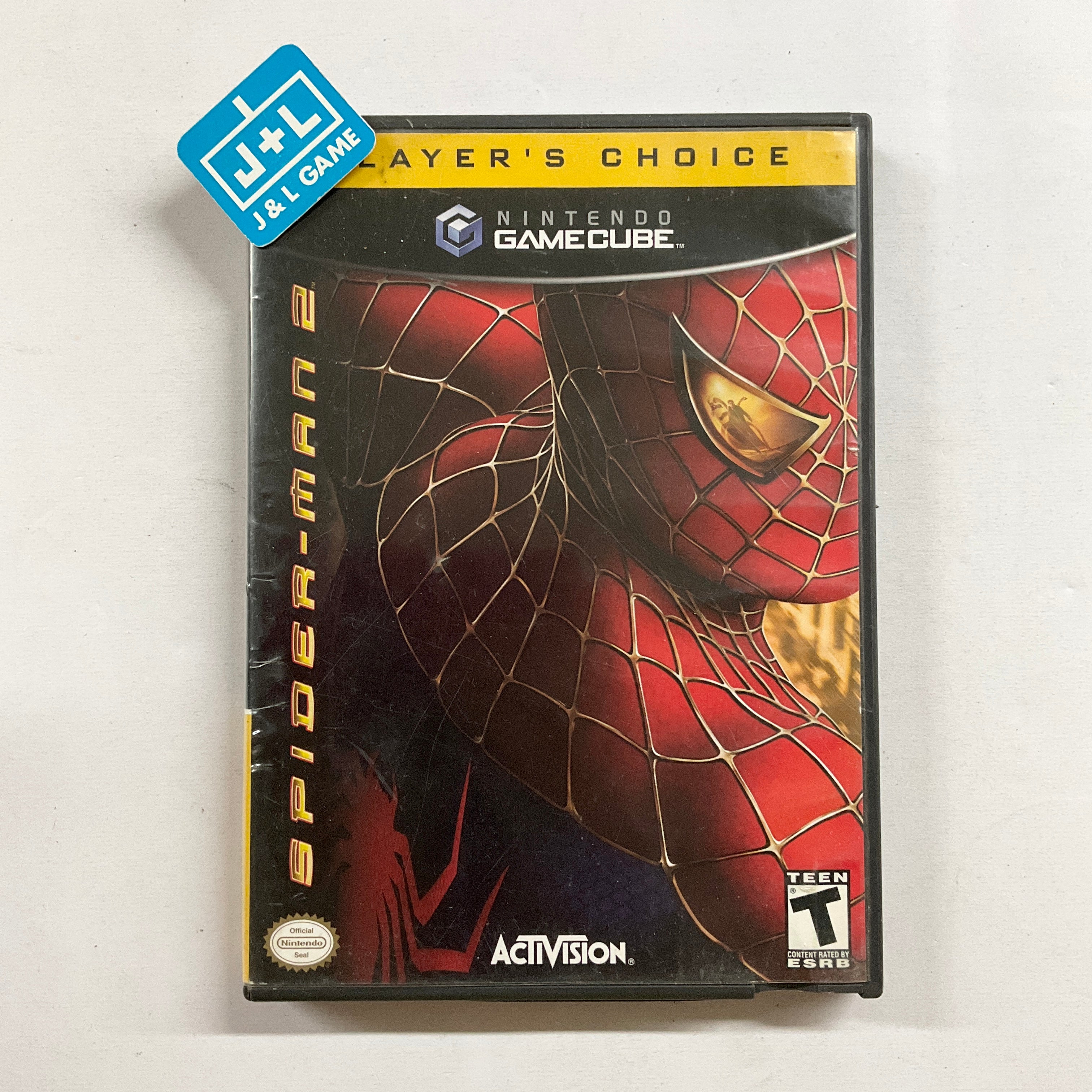 Spider-Man 2 (Player's Choice) - (GC) GameCube [Pre-Owned] Video Games Activision   