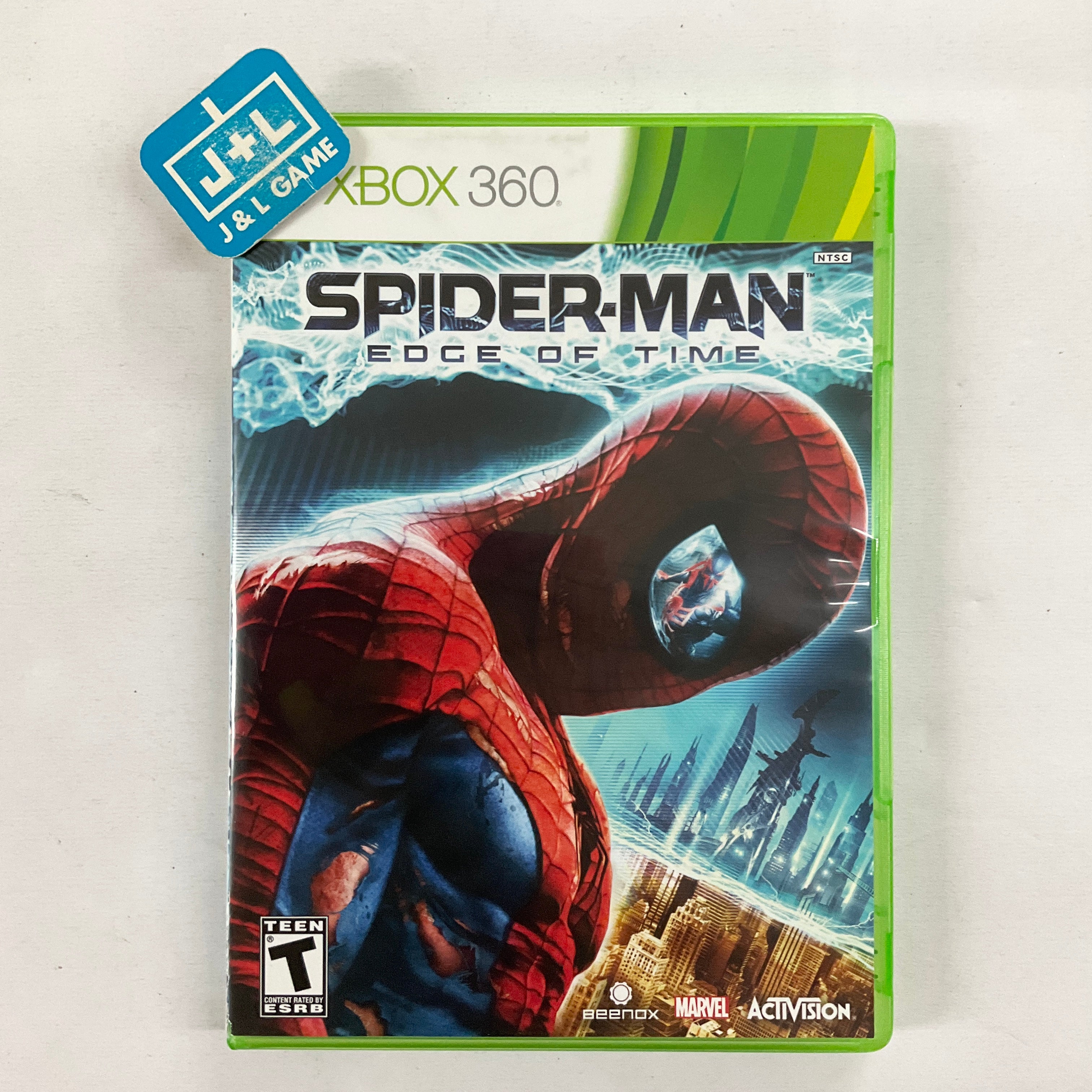 Spider-man: The Edge of Time - Xbox 360 [Pre-Owned] Video Games Activision   