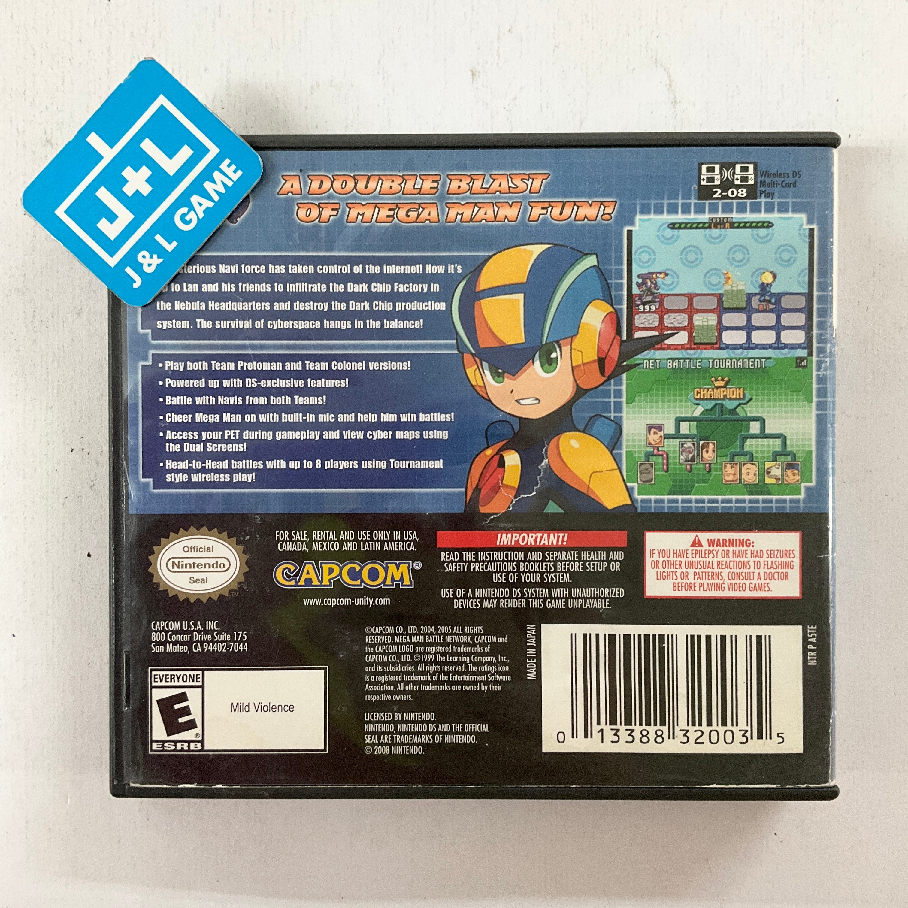 Mega Man Battle Network 5: Double Team - (NDS) Nintendo DS [Pre-Owned] Video Games Capcom   