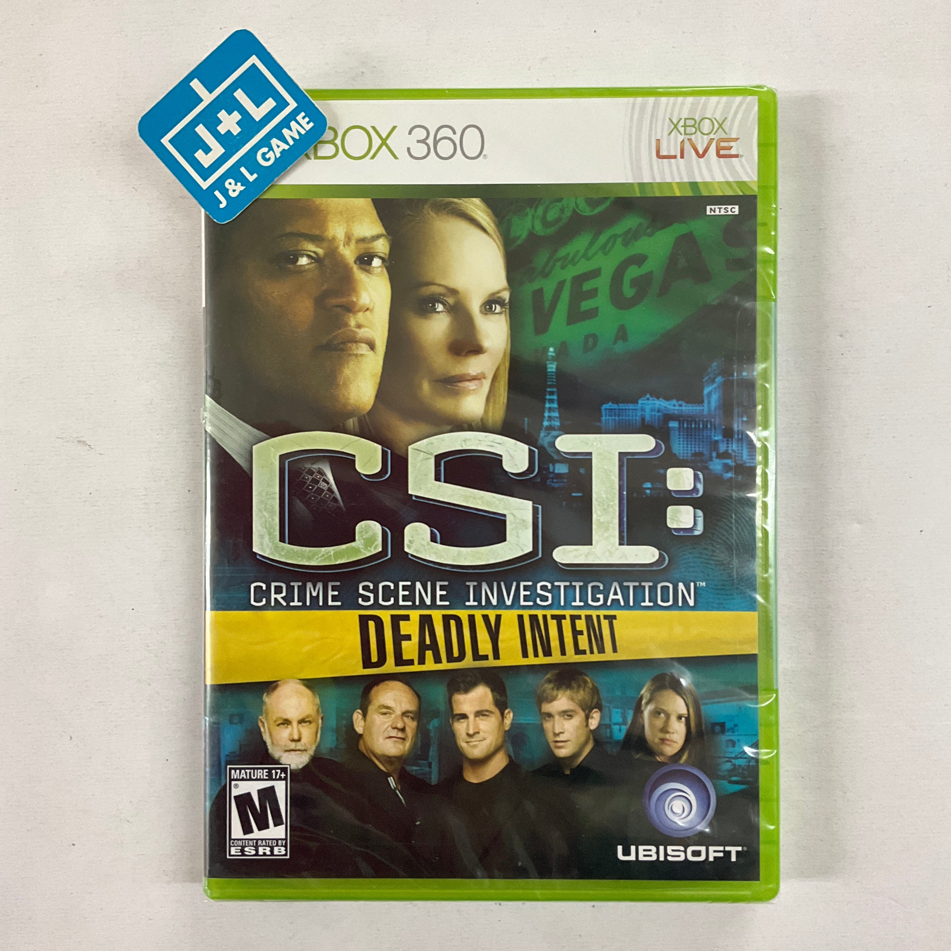 CSI: Crime Scene Investigation: Deadly Intent - Xbox 360 Video Games Ubisoft   