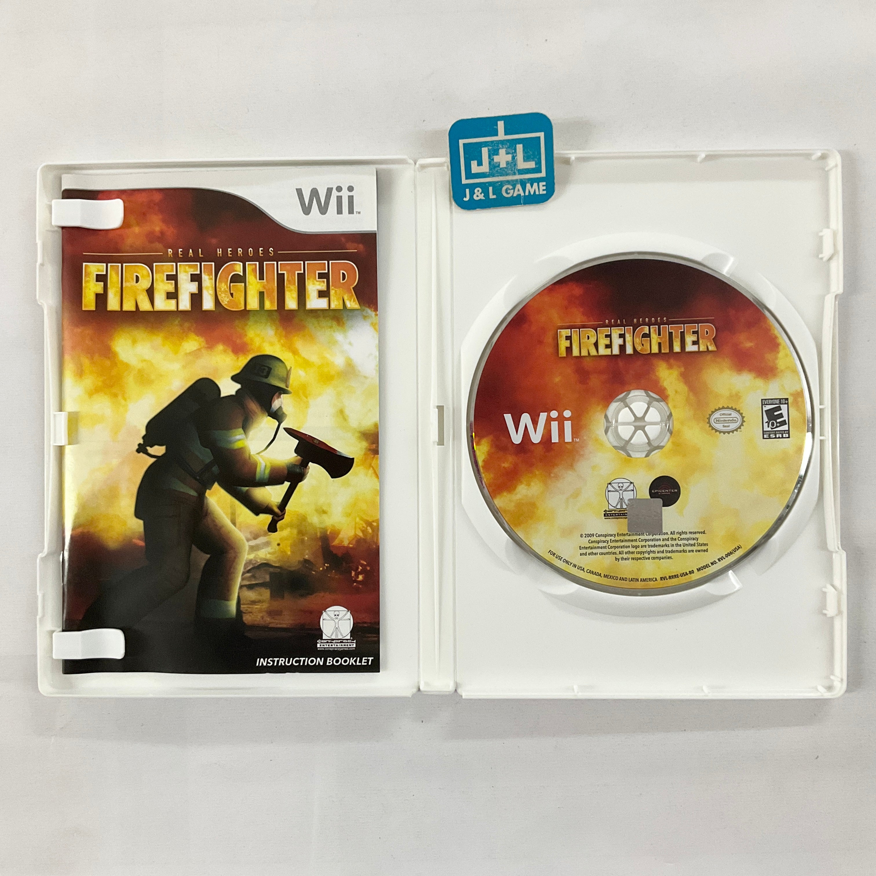 Real Heroes: Firefighter - Nintendo Wii [Pre-Owned] Video Games Conspiracy   