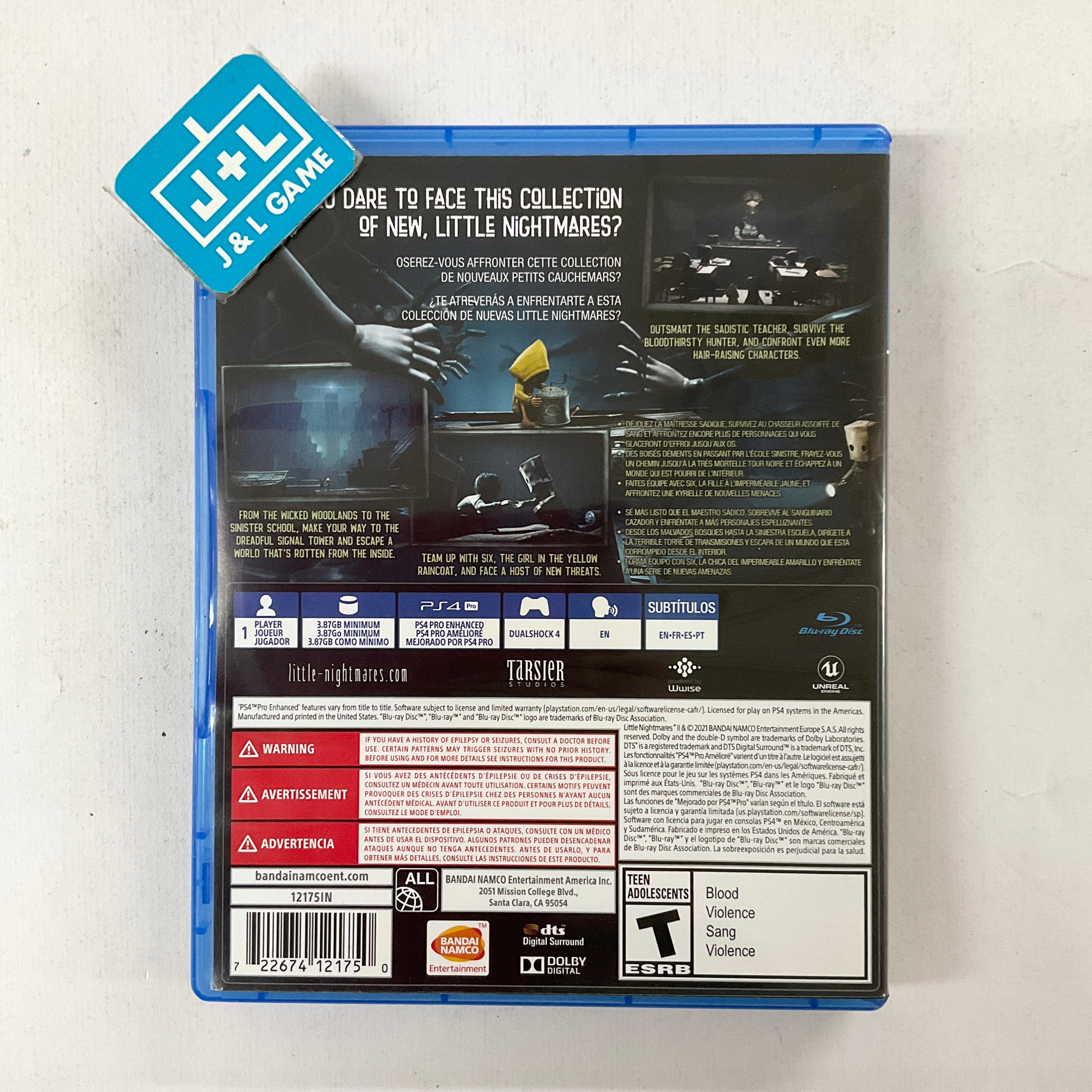 Little Nightmares II - (PS4) PlayStation 4 [Pre-Owned] Video Games BANDAI NAMCO Entertainment