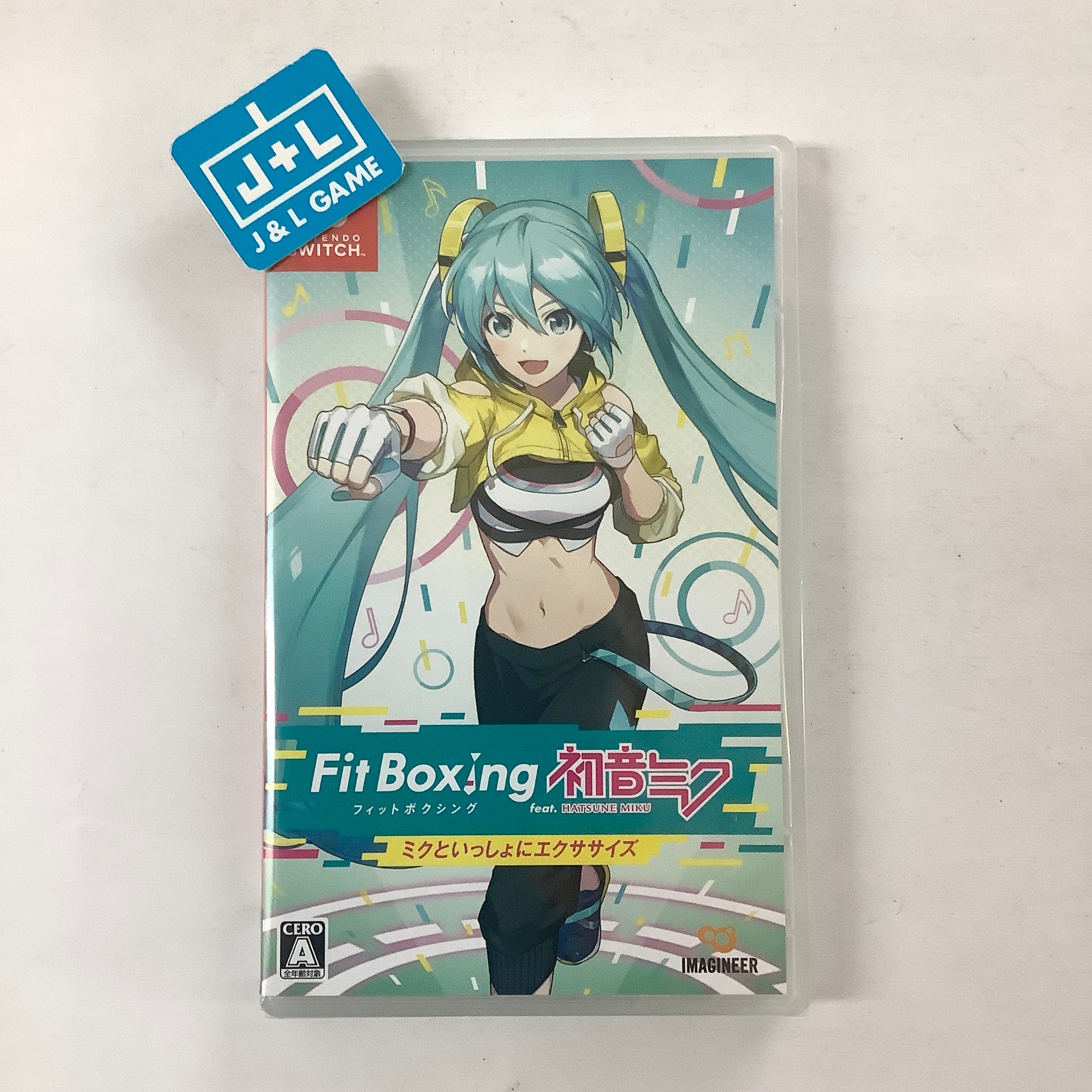 Fitness Boxing feat. Hatsune Miku - (NSW) Nintendo Switch (Japanese Import) Video Games Imagineer Co. Ltd.   