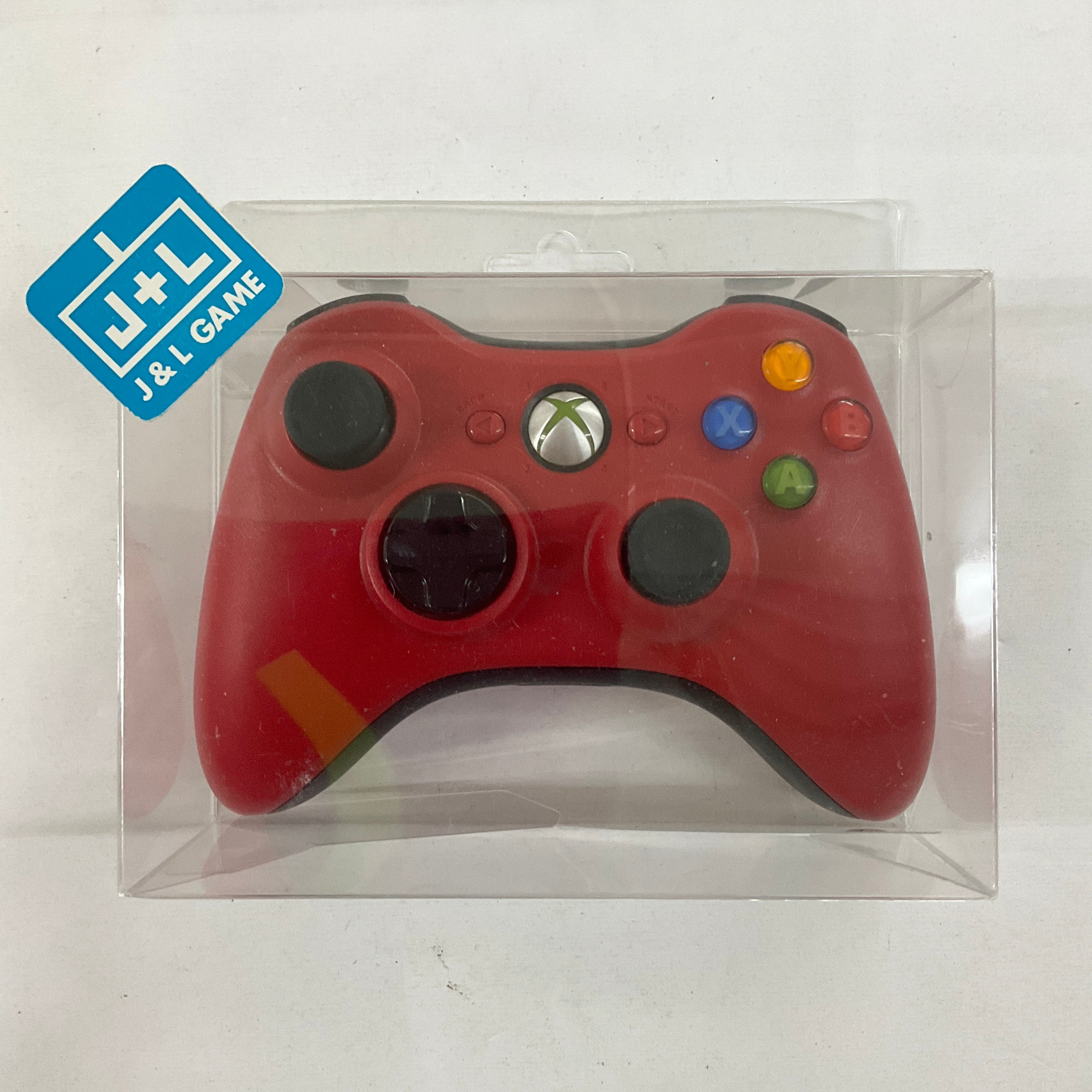 Microsoft Xbox 360 Wireless Controller (Red) - Xbox 360 [Pre-Owned] Accessories Microsoft   