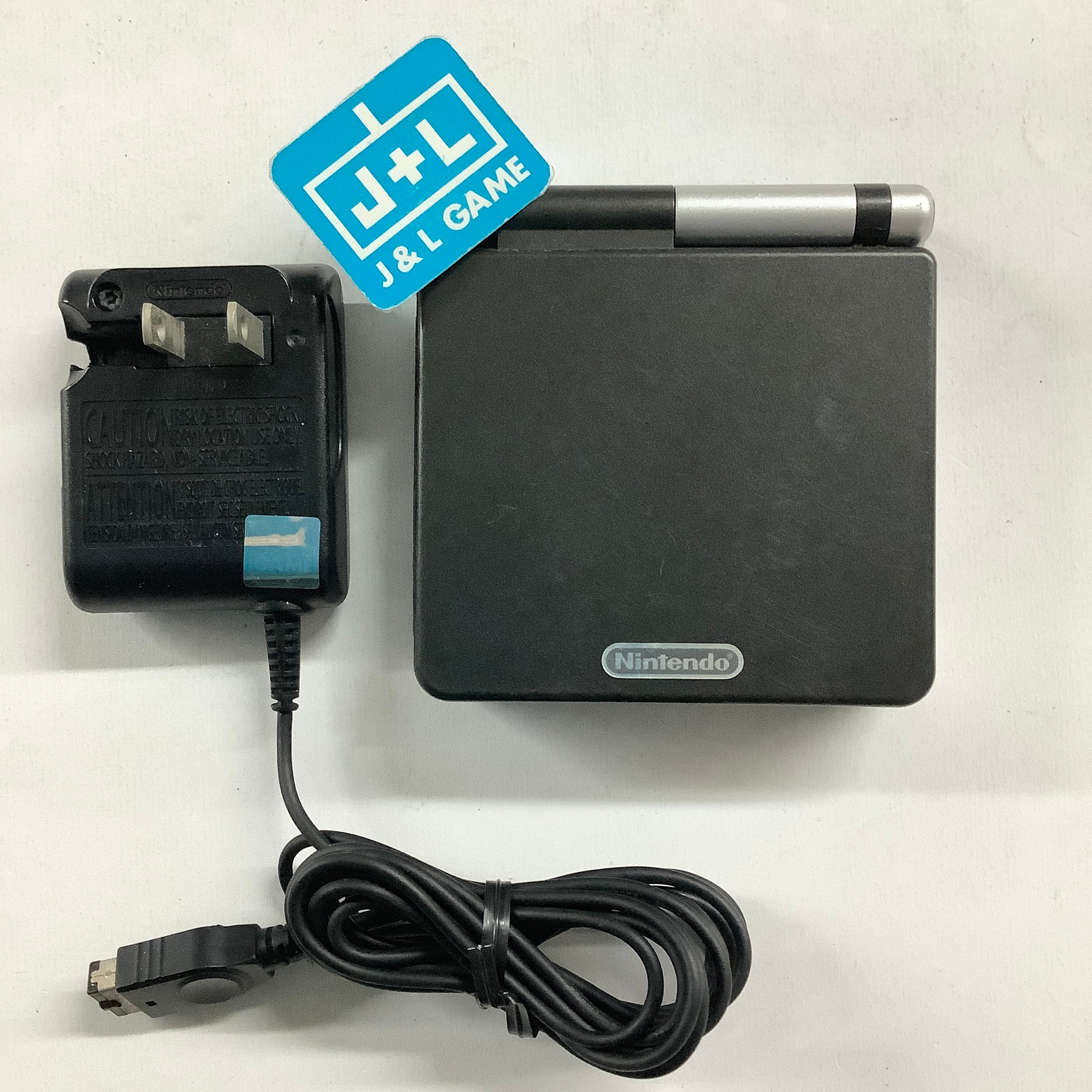 Nintendo Game Boy Advance SP Console AGS - 001 (Platinum/Onyx) - (GBA) Game Boy Advance SP [Pre-Owned] CONSOLE Nintendo