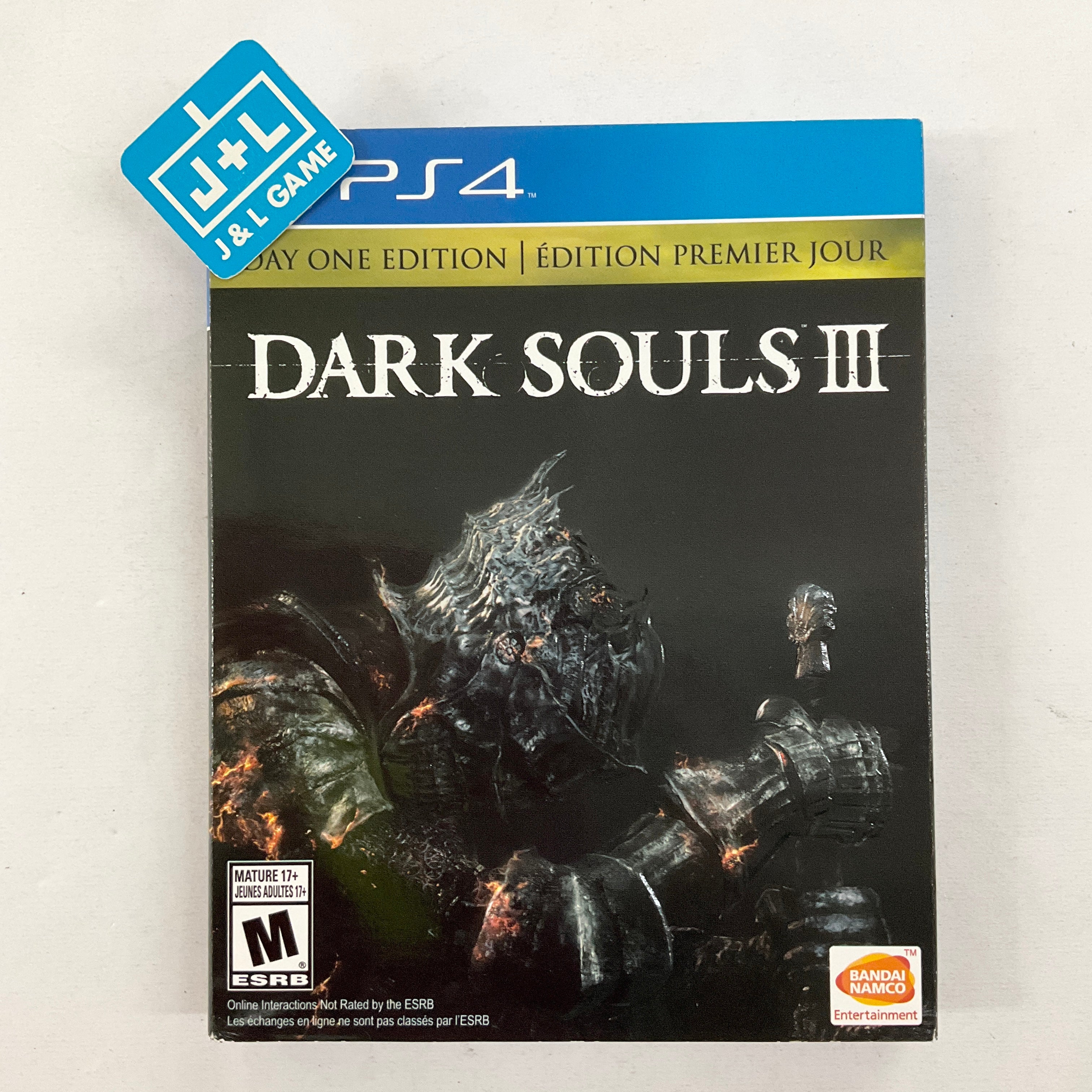 Dark Souls III (Day One Edition) - (PS4) PlayStation 4 Video Games Bandai Namco Games   