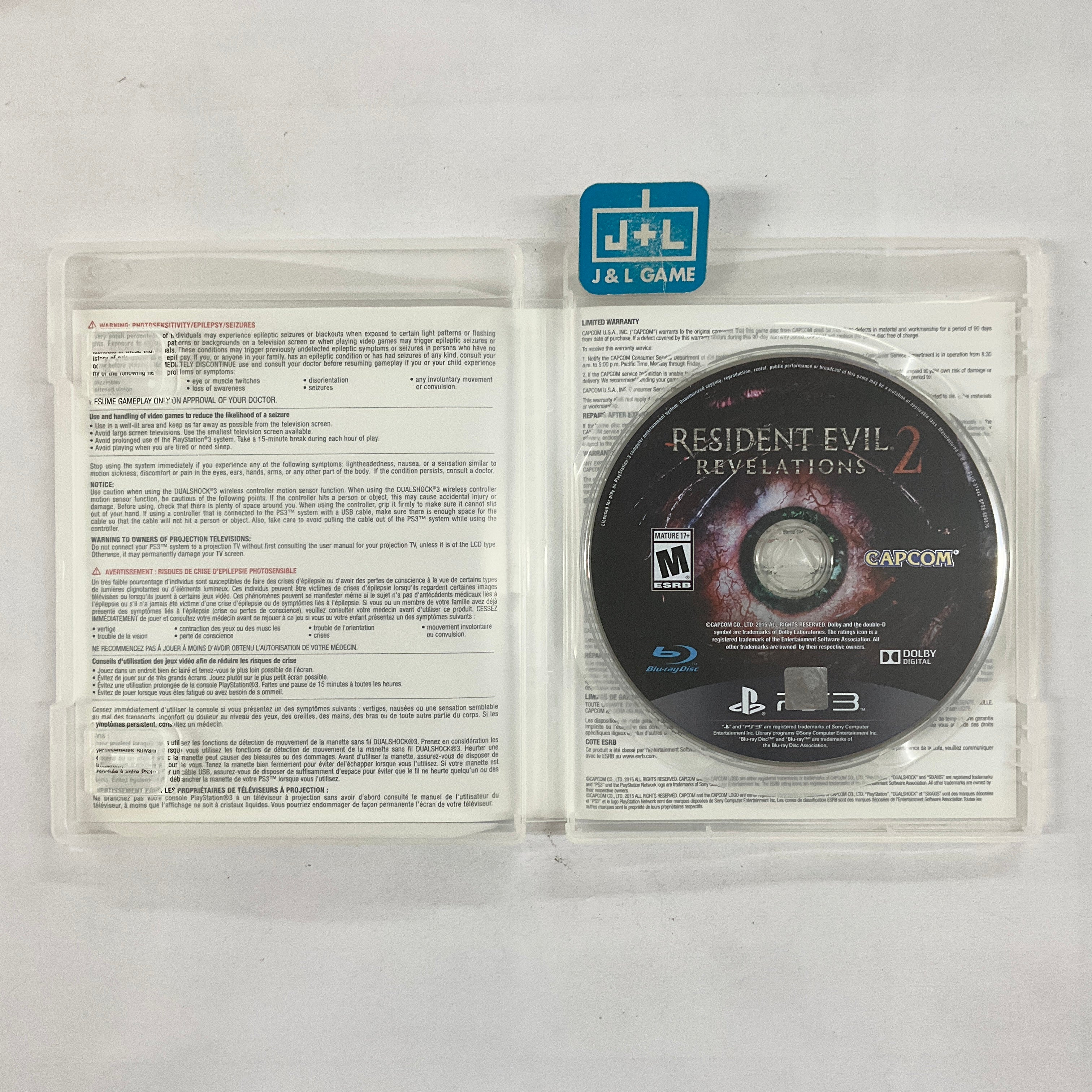 Resident Evil: Revelations 2 - (PS3) PlayStation 3 [Pre-Owned] Video Games Capcom   