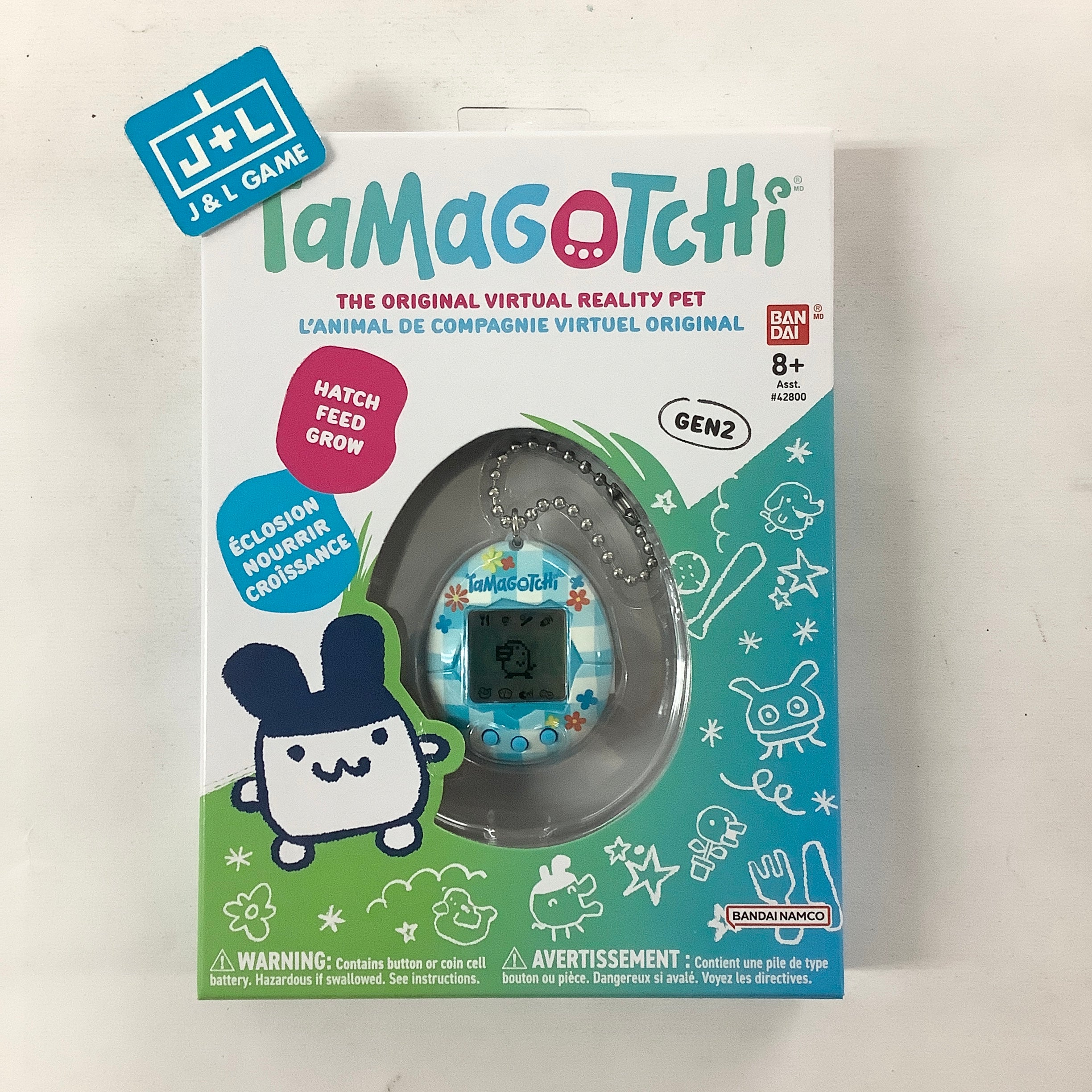 Tamagotchi Original (Flower Gingham) - Tamagotchi Toy Tamagotchi   