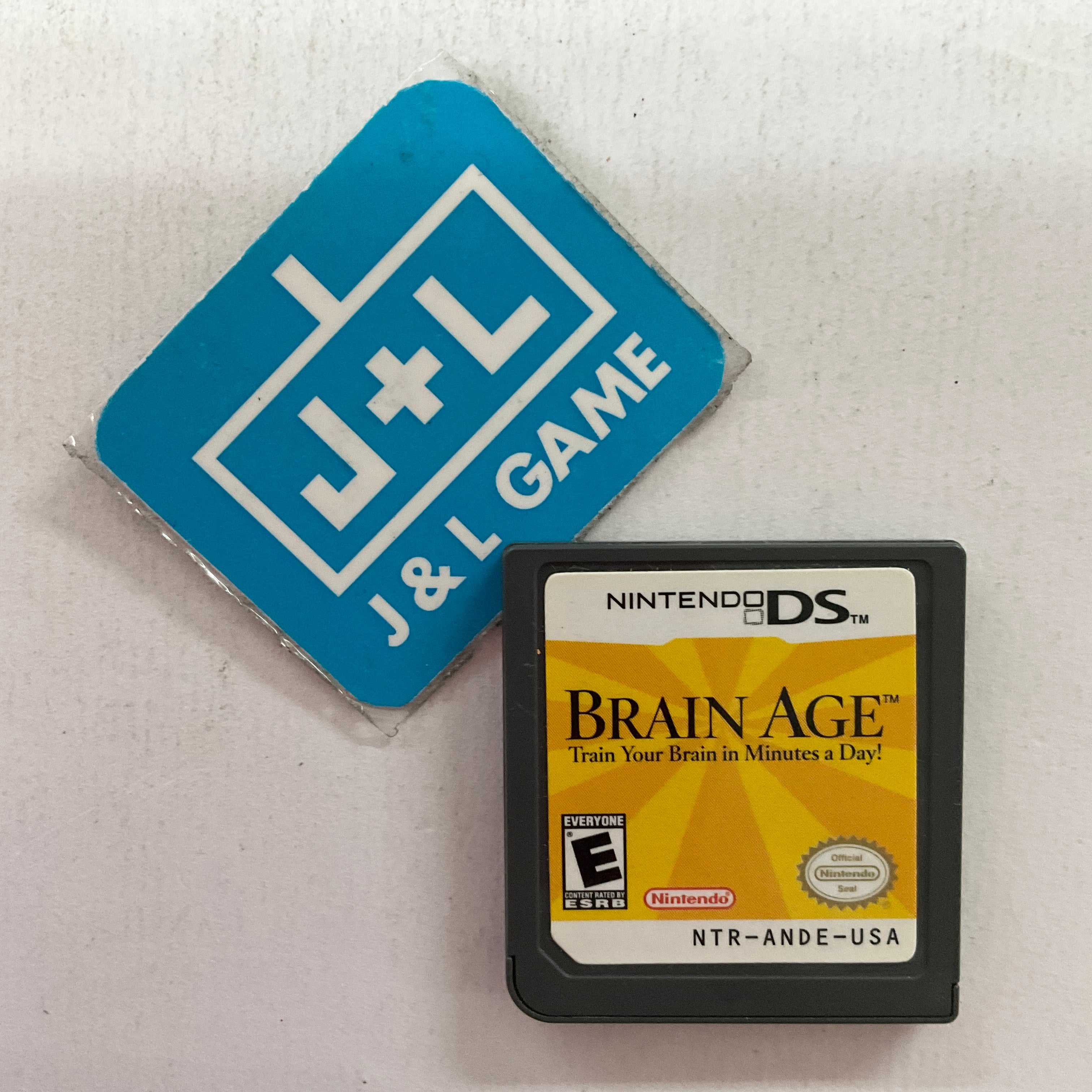 Brain Age: Train Your Brain in Minutes a Day! - (NDS) Nintendo DS [Pre-Owned] Video Games Nintendo   