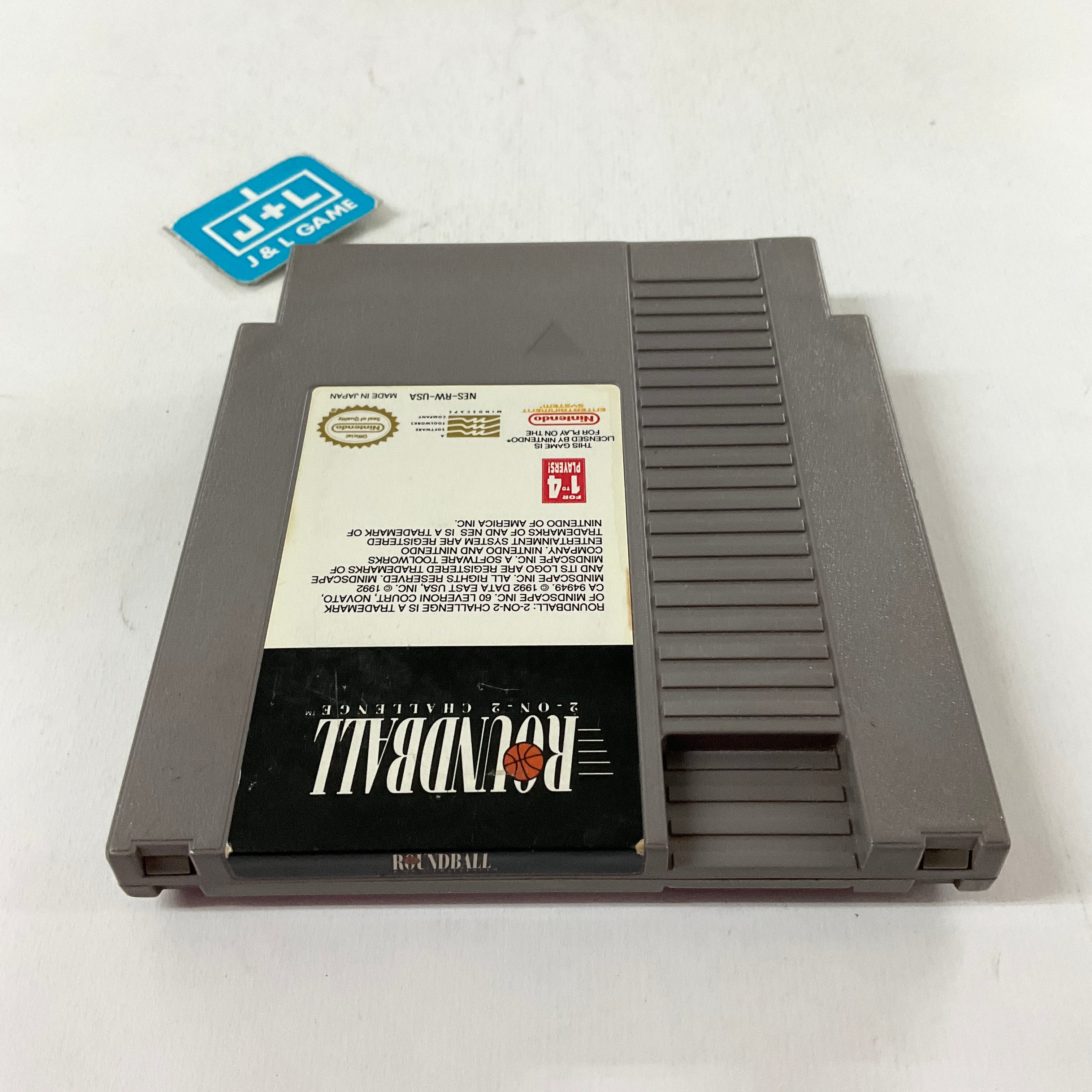 Roundball 2-on-2 Challenge - (NES) Nintendo Entertainment System [Pre-Owned] Video Games Mindscape