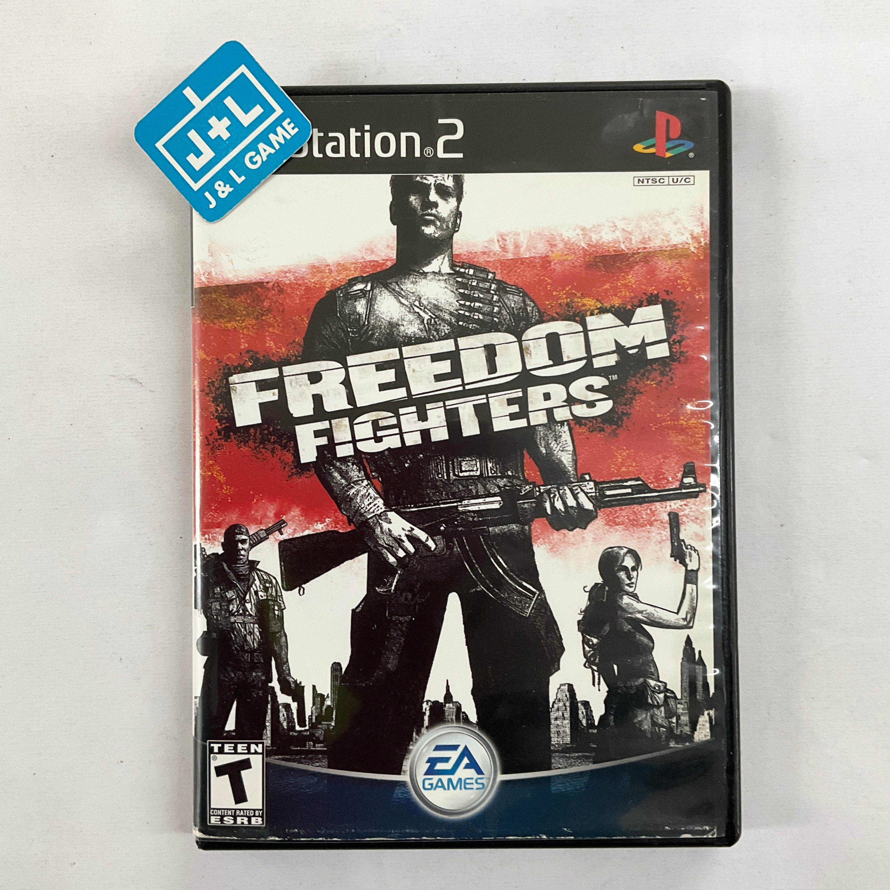 Freedom Fighters - (PS2) PlayStation 2 [Pre-Owned] Video Games EA Games   