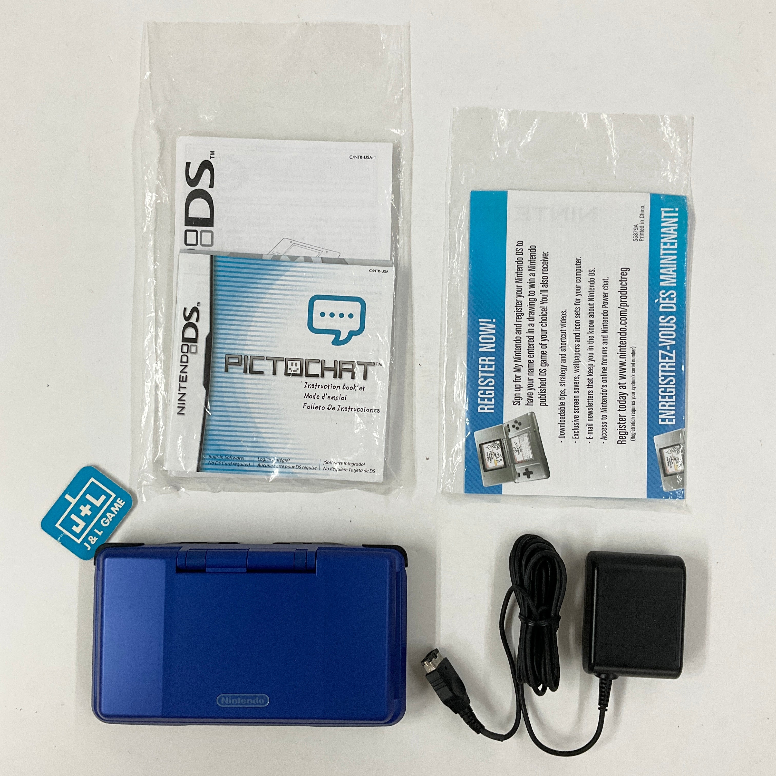 Nintendo DS Console (Electric Blue) - (NDS) Nintendo DS [Pre-Owned] Consoles Nintendo   