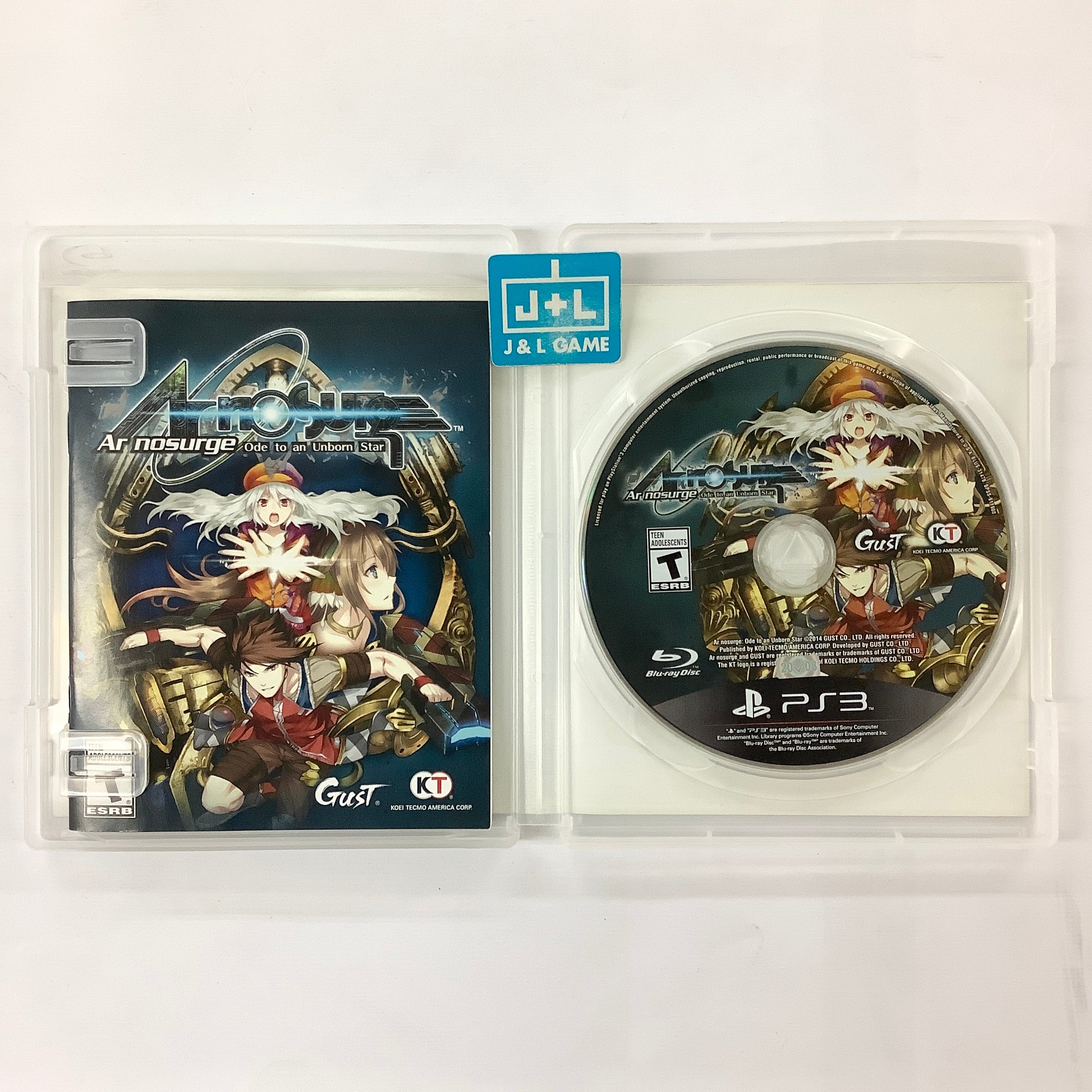 Ar nosurge: Ode to an Unborn Star - (PS3) PlayStation 3 [Pre-Owned] | J&L  Game