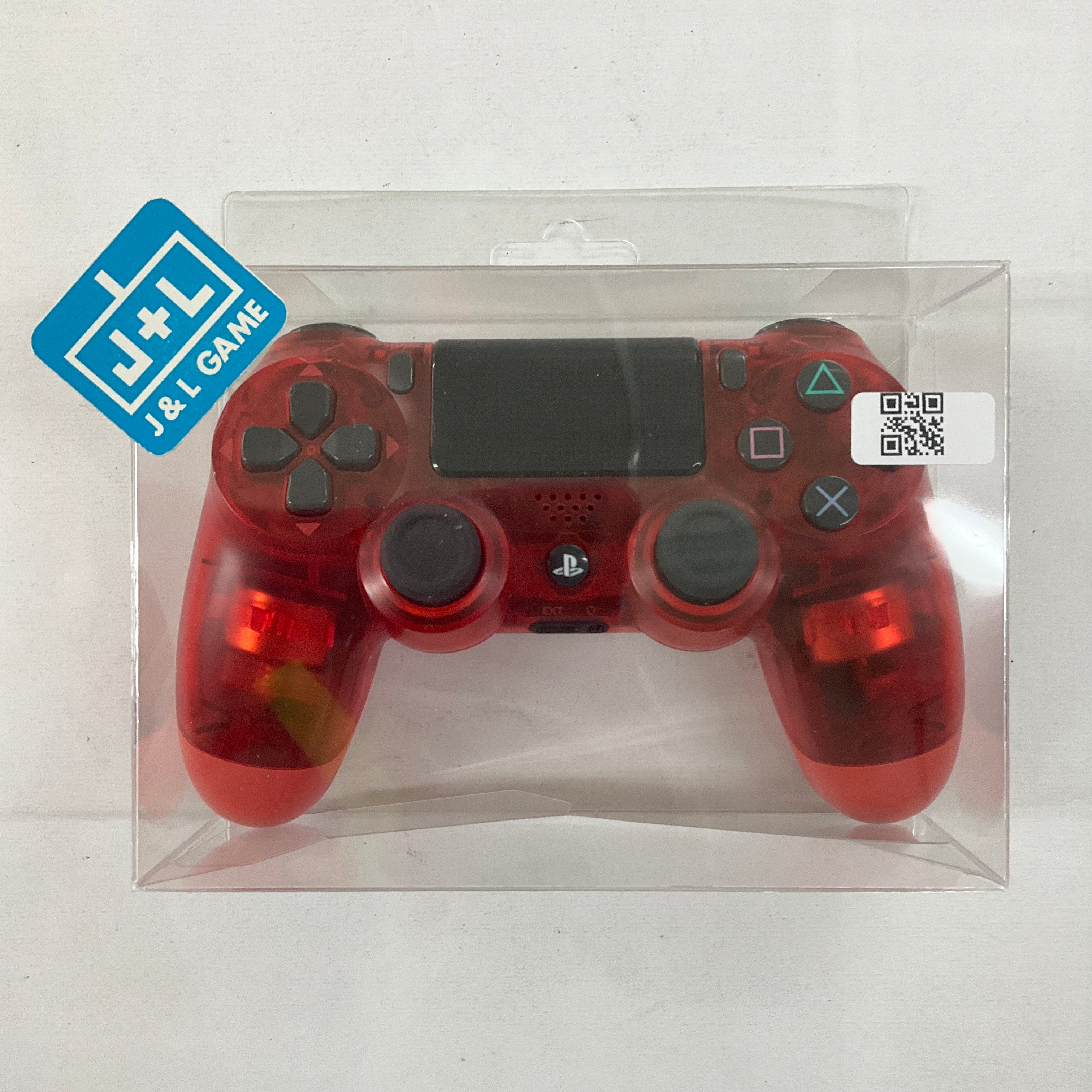 SONY DualShock 4 Wireless Controller (Crystal Red) - (PS4) PlayStation 4 [Pre-Owned] Accessories PlayStation   