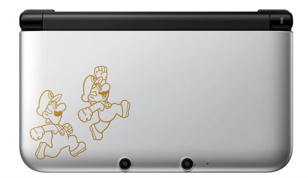 Nintendo 3DS XL ConsoleL (Silver Mario & Luigi) - Nintendo 3DS [Pre-Owned] Consoles Nintendo   