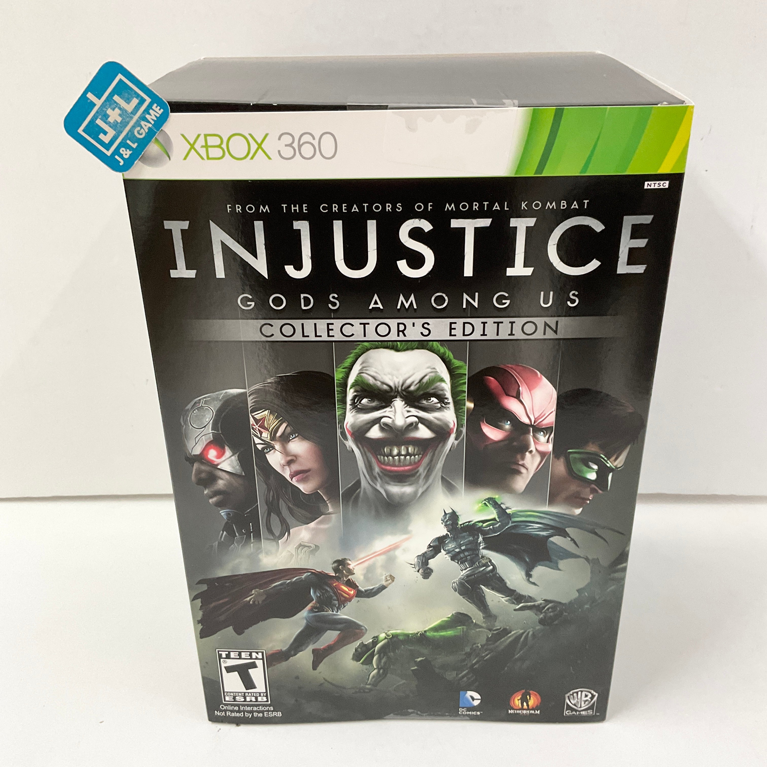 Injustice: Gods Among newest Us Collector's Edition for Xbox 360