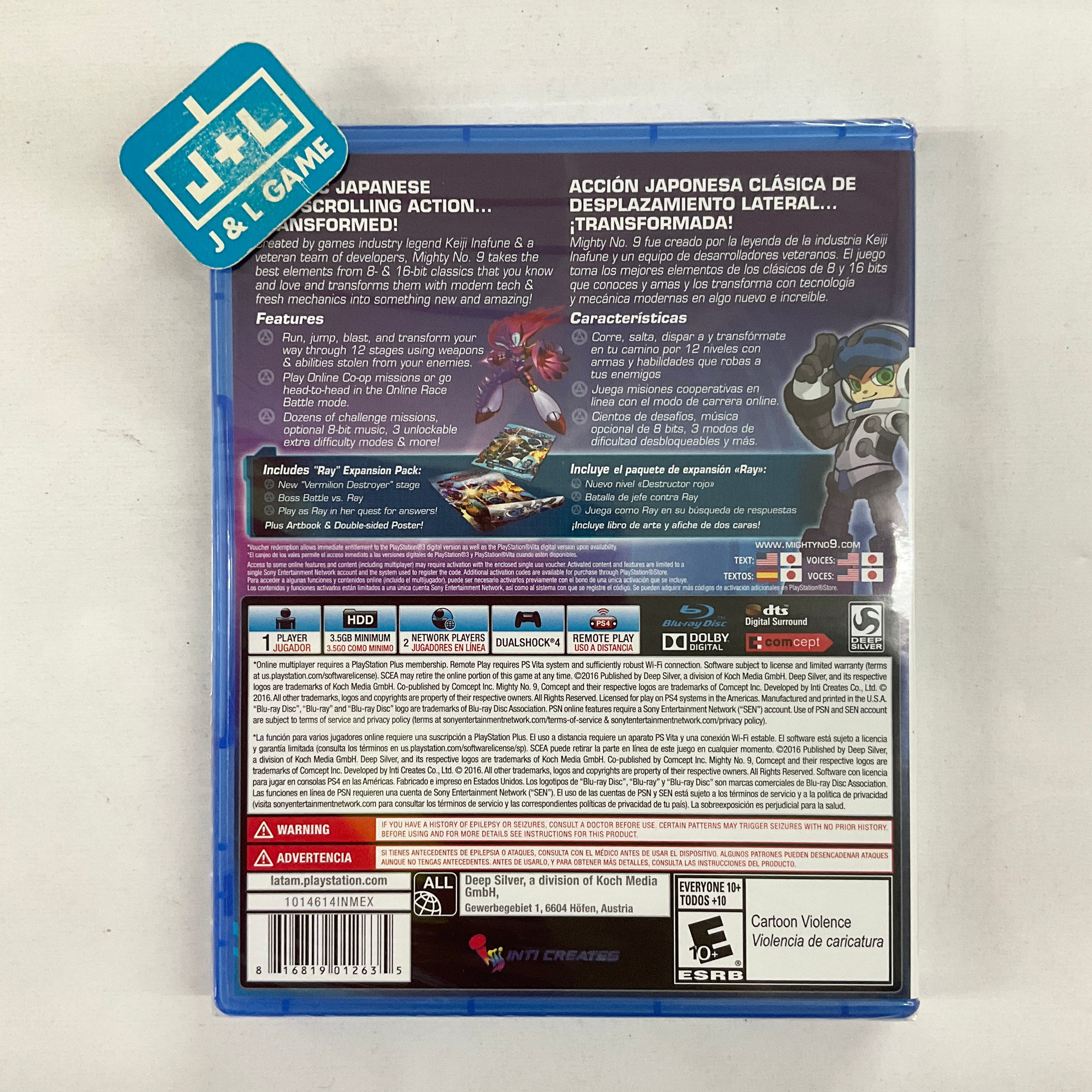 Mighty No. 9 - (PS4) PlayStation 4 Video Games Deep Silver   