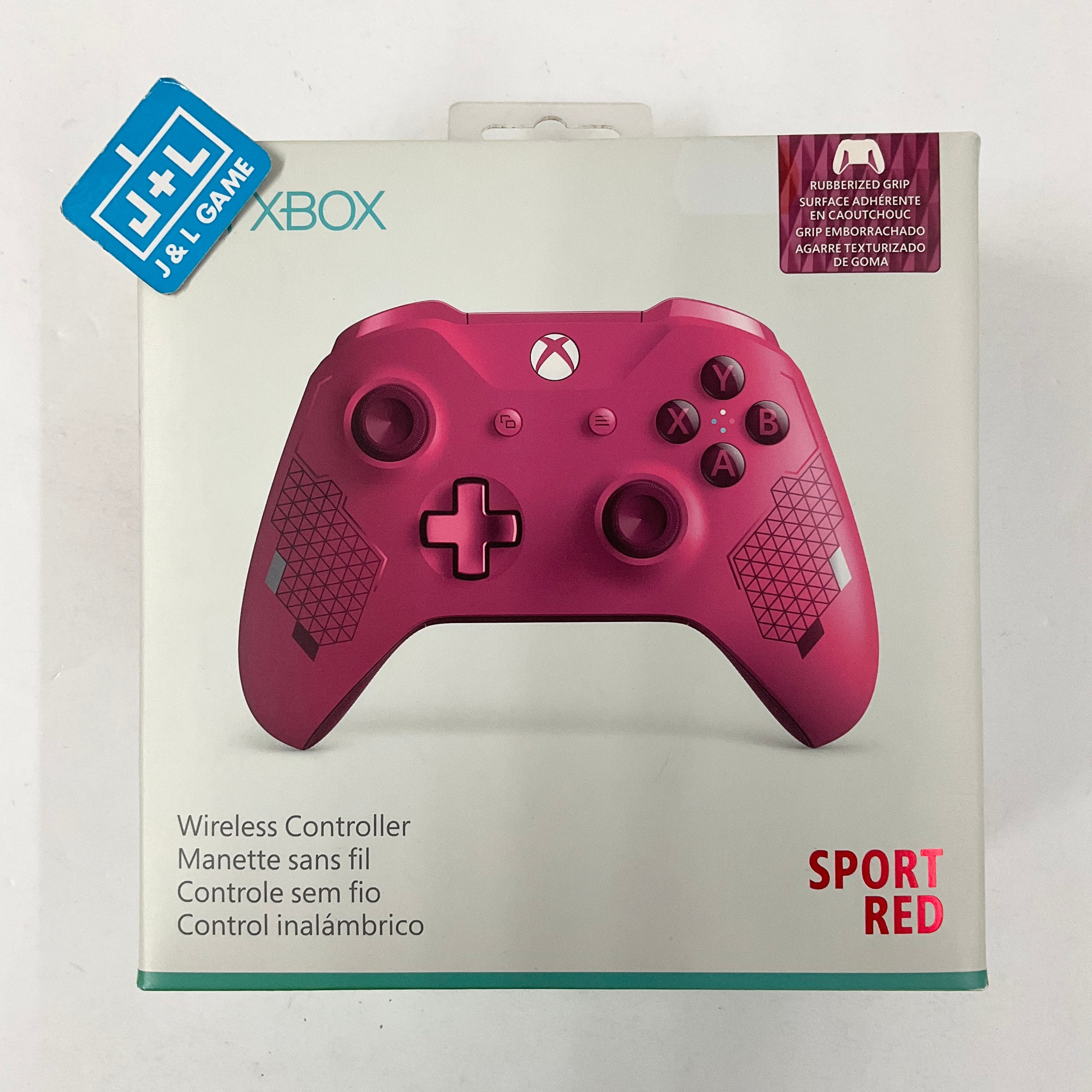 Microsoft Xbox One Wireless Controller (Sport Red Special Edition) - (XB1) Xbox One Accessories Microsoft   