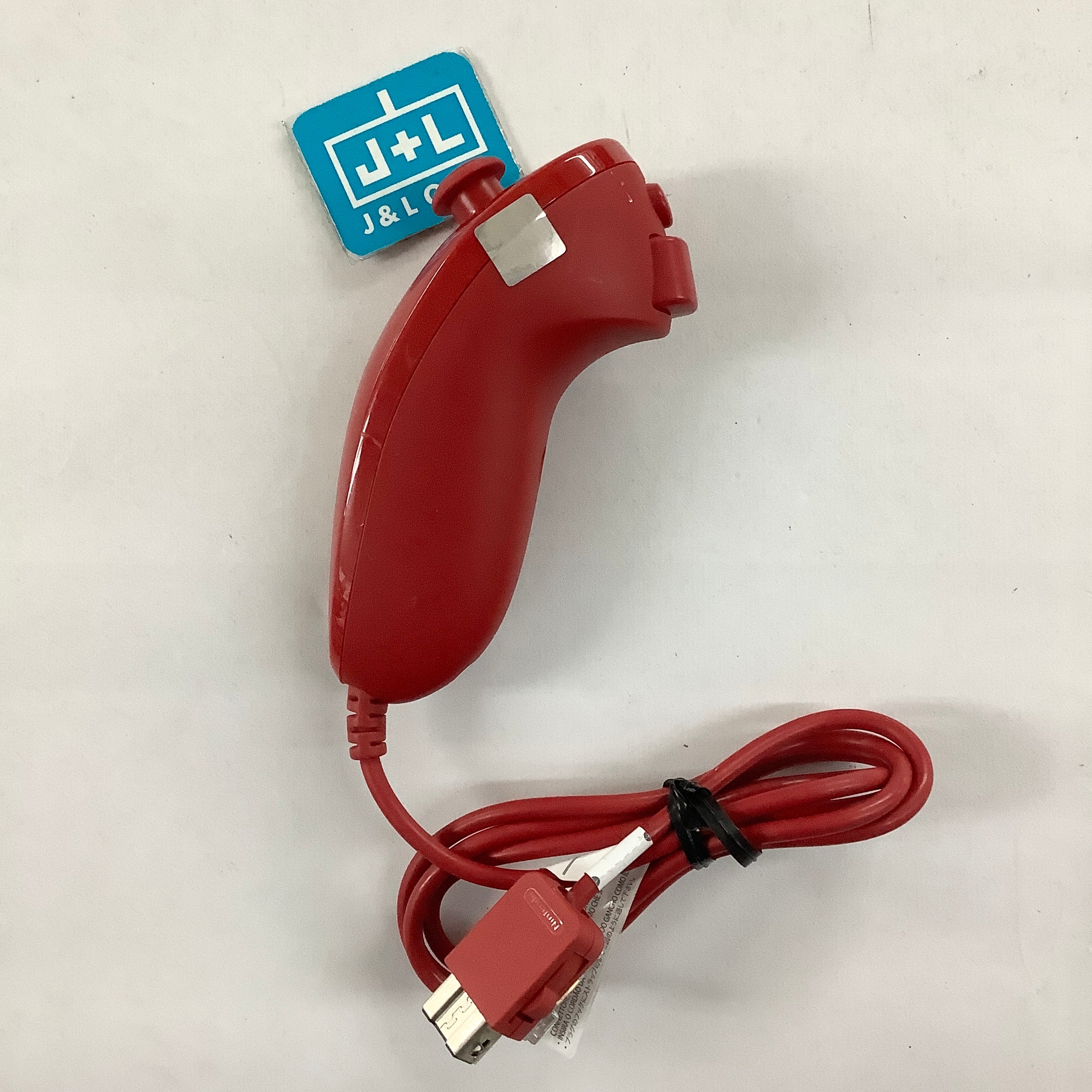 Nintendo Wii U Nunchuk Controller (Red) - Nintendo Wii U [Pre-Owned] Accessories Nintendo