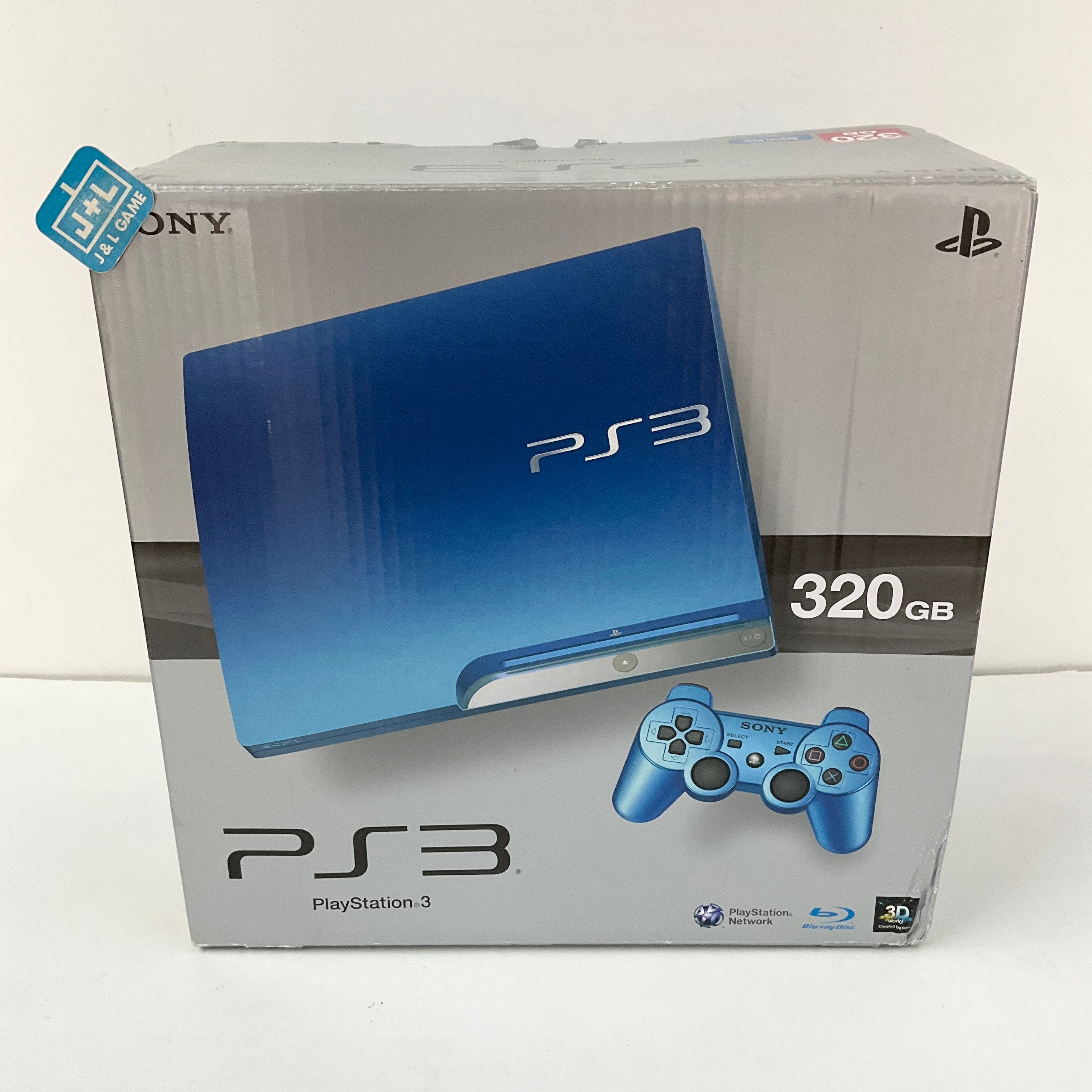 Sony PlayStation 3 Slim 320 GB Console (Splash Blue) - (PS3) Playstation 3 [Pre-Owned] (Japanese Import) Consoles Sony   