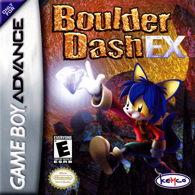 Boulder Dash EX - (GBA) Game Boy Advance [Pre-Owned] Video Games Kemco   