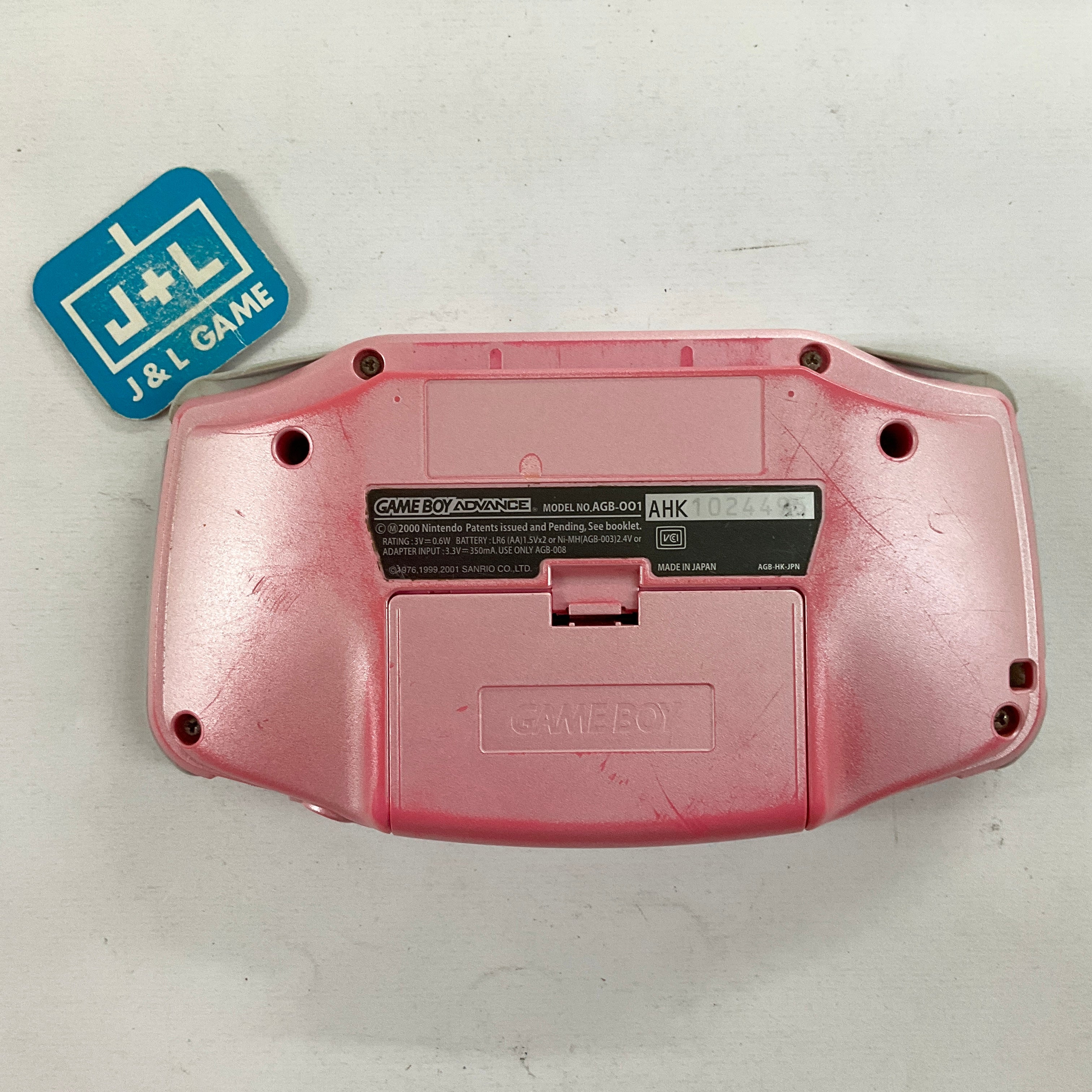 Hello Kitty hotsell Nintendo Gameboy Advance