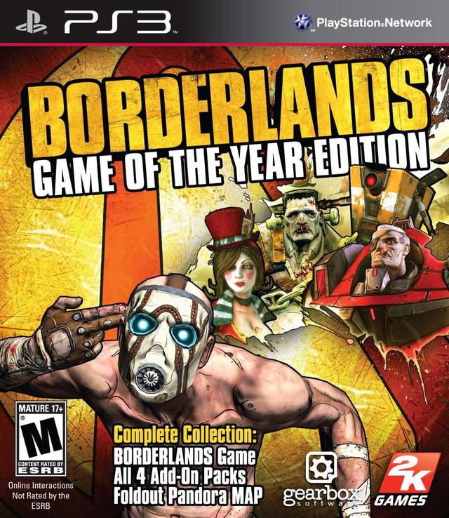 Borderlands: Game of the Year Edition - (PS3) PlayStation 3 Video Games Take-Two Interactive   