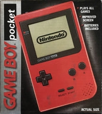 Nintendo Game Boy Pocket (Red)- (GBP) Game Boy Pocket [Pre-Owned] Consoles Nintendo   