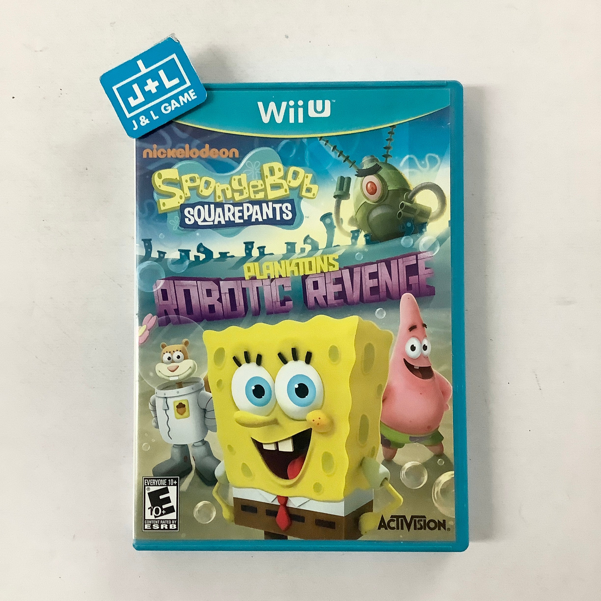 SpongeBob SquarePants: Plankton's Robotic Revenge - Nintendo Wii U [Pre-Owned] Video Games ACTIVISION