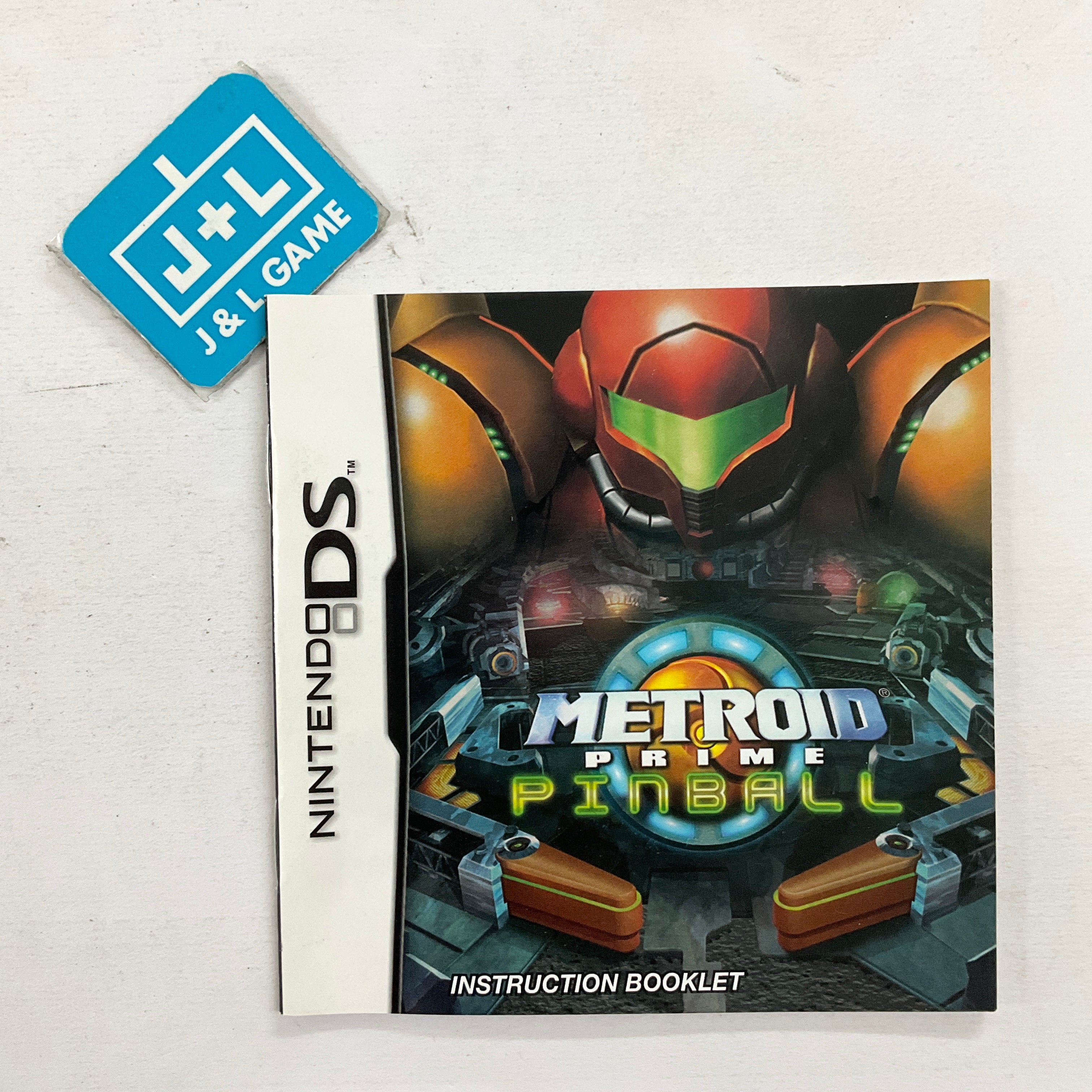 Metroid Prime Pinball (No Rumble Pak) - (NDS) Nintendo DS [Pre-Owned] Video Games Nintendo