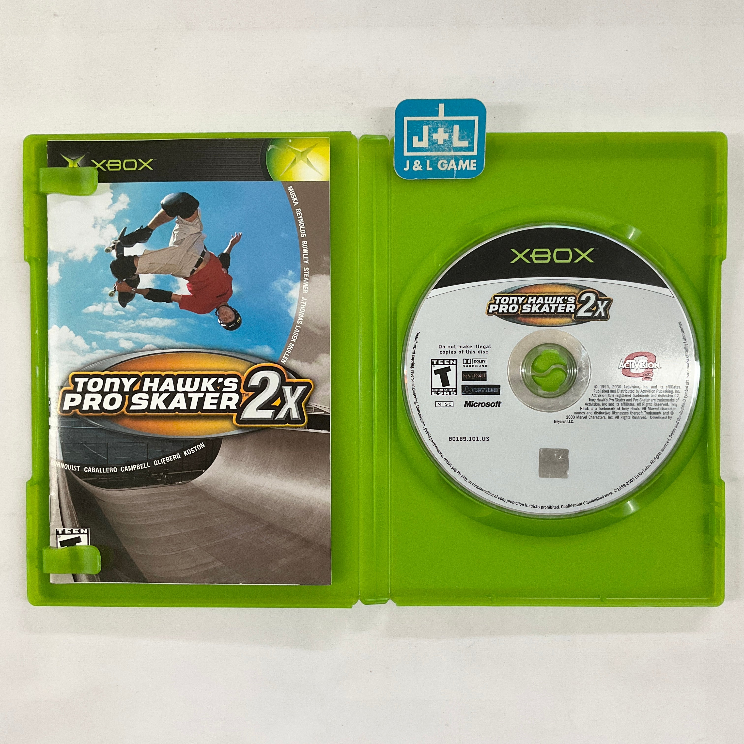 Tony Hawk's Pro Skater 2x - (XB) Xbox [Pre-Owned] Video Games Activision   