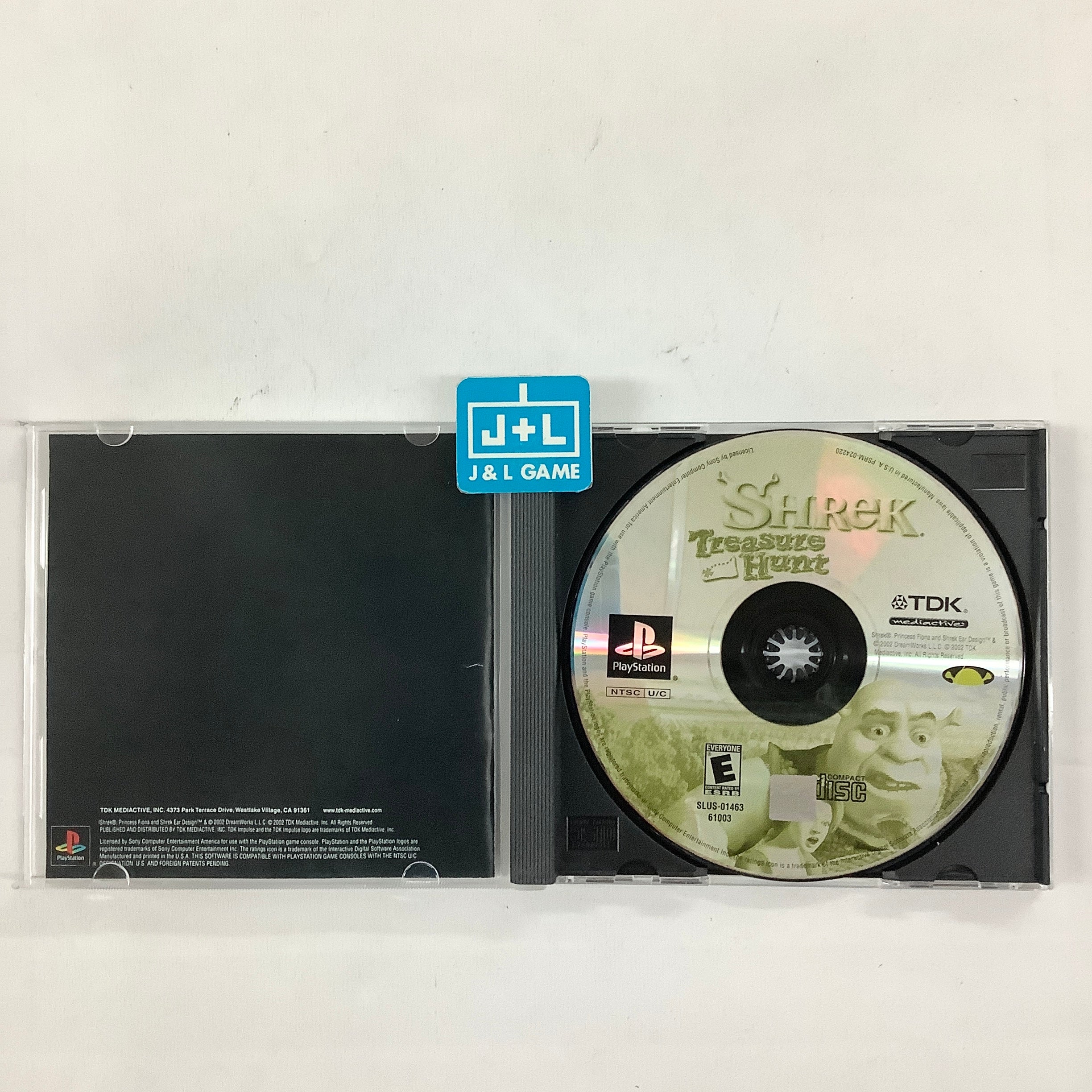 Shrek Treasure Hunt - (PS1) PlayStation 1 [Pre-Owned] Video Games TDK Mediactive   