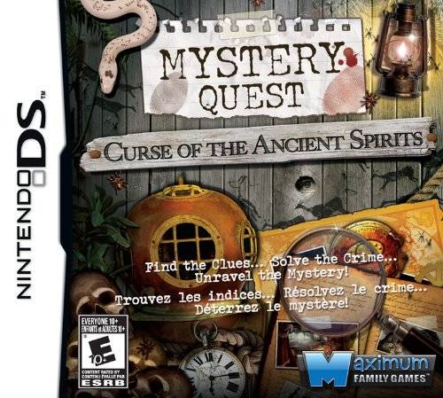 Mystery Quest: Curse of the Ancient Spirits - (NDS) Nintendo DS [Pre-Owned] Video Games Maximum Games   