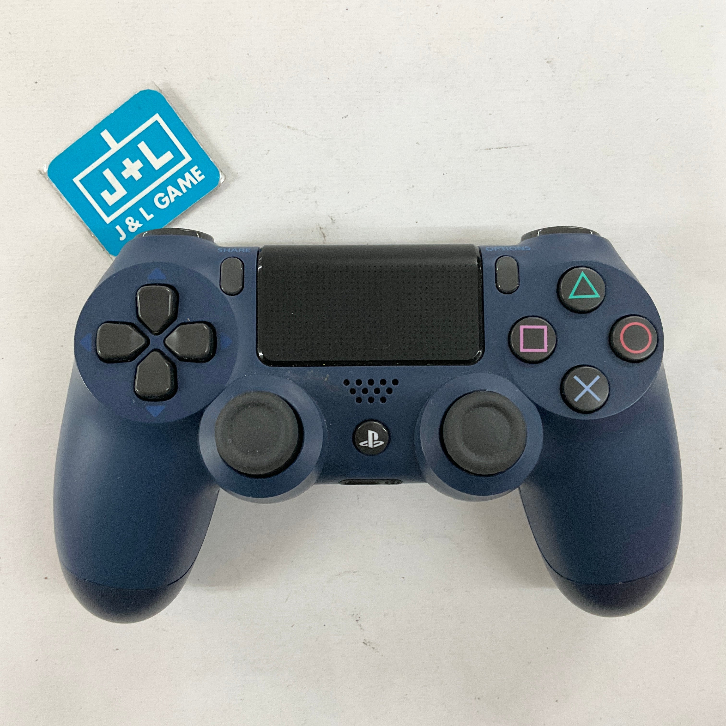 SONY DualShock 4 Wireless Controller (Midnight Blue) - (PS4) PlayStation 4 [Pre-Owned] Accessories Sony   