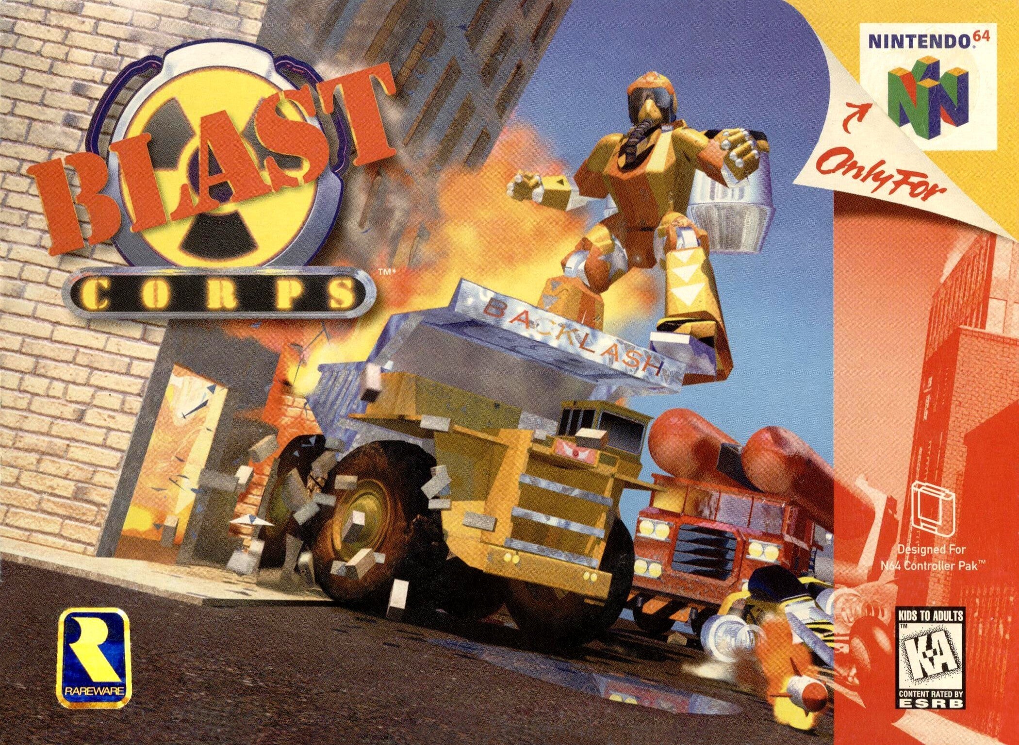 Blast Corps - (N64) Nintendo 64 [Pre-Owned] Video Games Nintendo