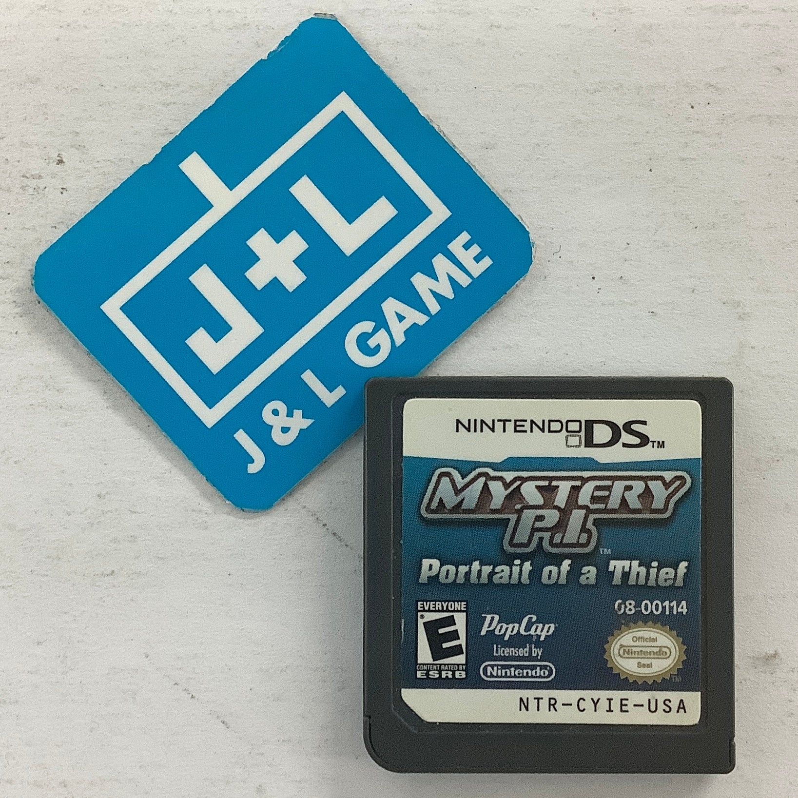 Mystery P.I.: Portrait of a Thief - (NDS) Nintendo DS [Pre-Owned] Video Games PopCap   