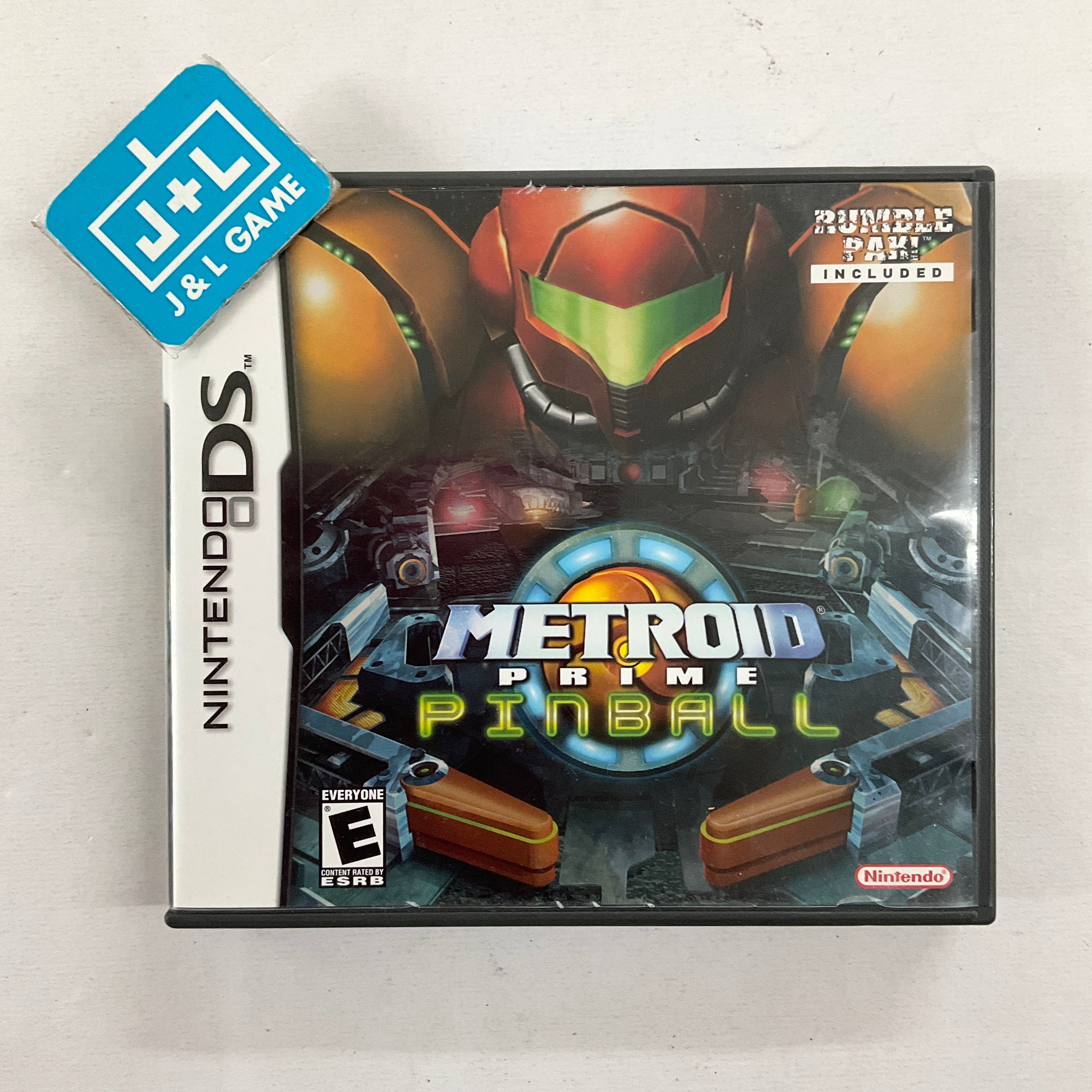 Metroid Prime Pinball (No Rumble Pak) - (NDS) Nintendo DS [Pre-Owned] Video Games Nintendo