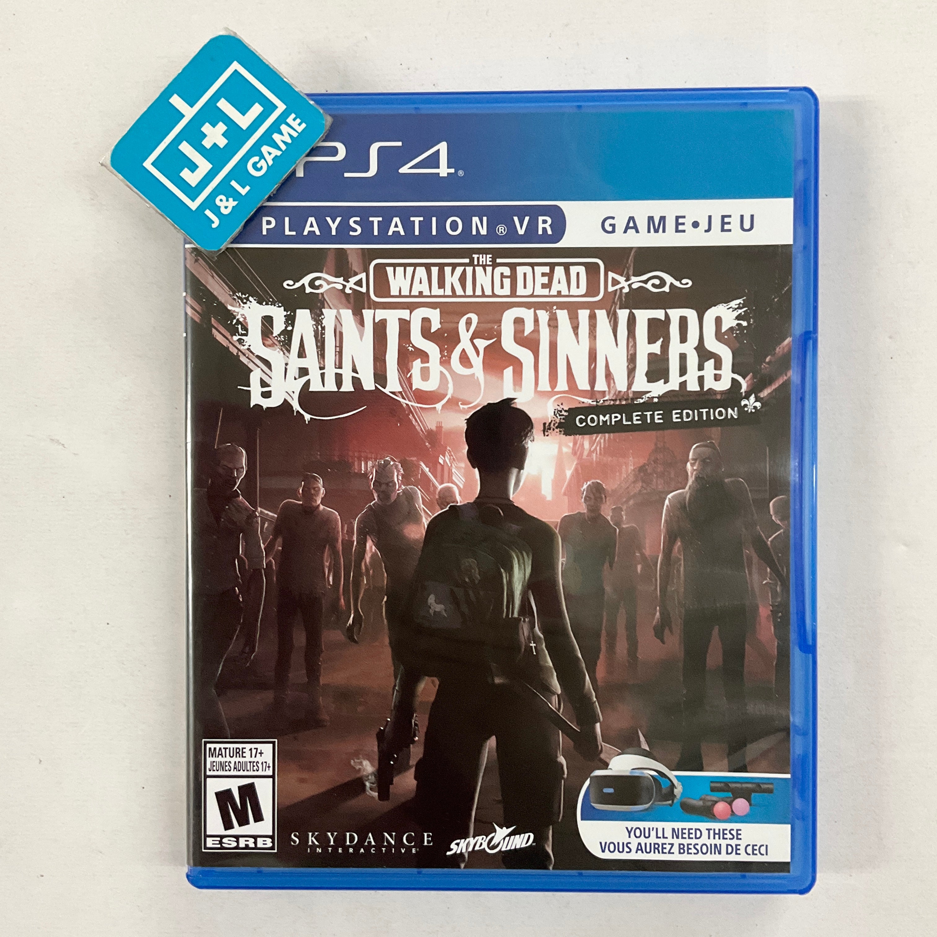 The Walking Dead: Saints & Sinners - The Complete Edition (PlayStation VR) - (PS4) PlayStation 4 [Pre-Owned] Video Games Maximum Games